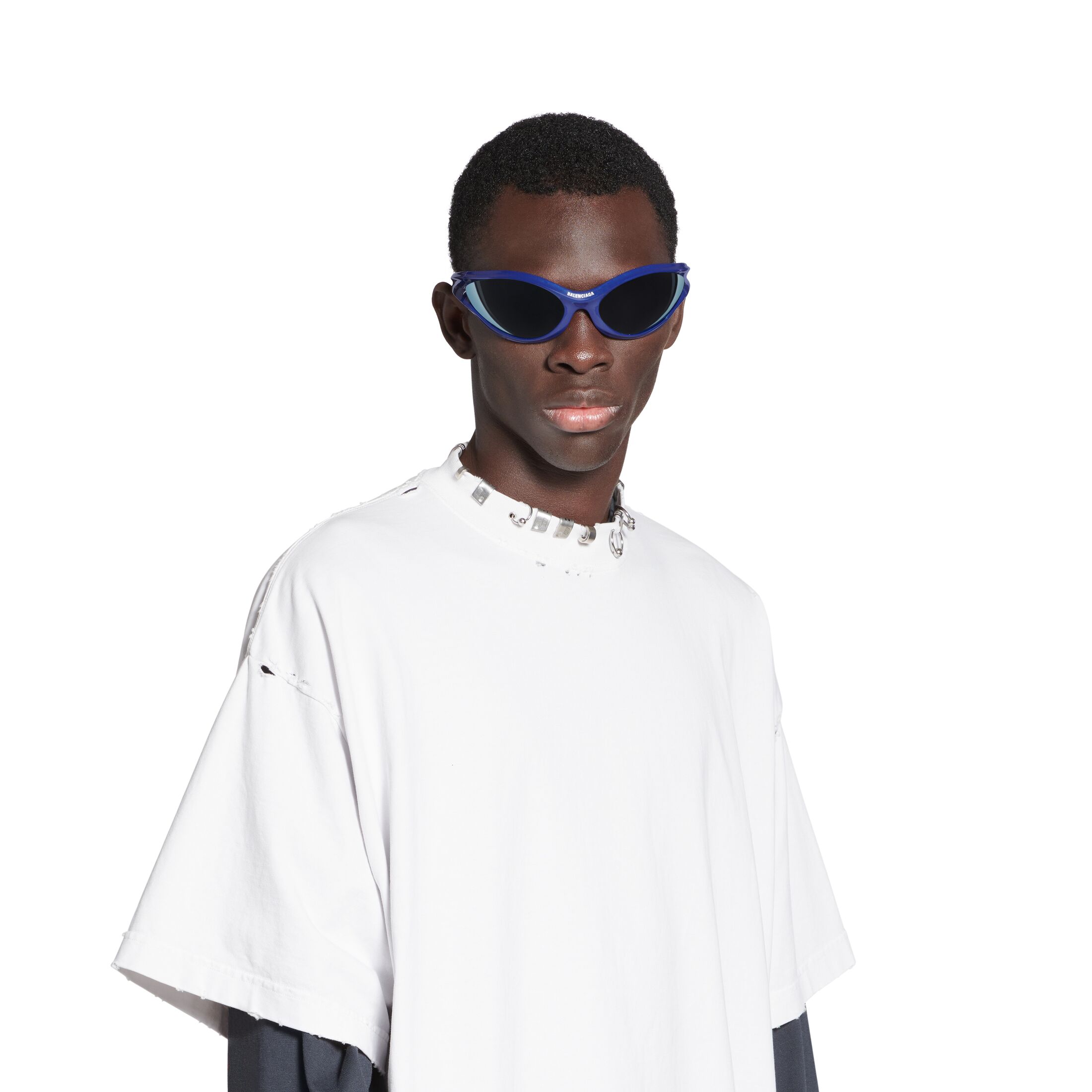 NIGO Balenciaga Men's Spring And Summer Solid Color Fashion High Street Loose Round Neck Short Sleeve T-shirt Ngvp #nigo7337