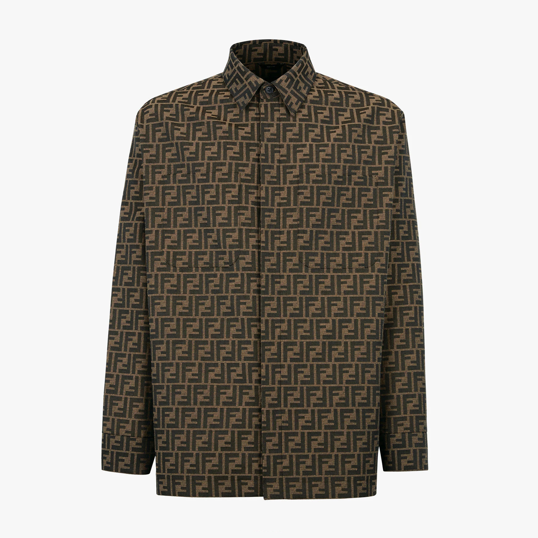 NIGO Fendi Men's Autumn Logo Printed Single Breasted Lapel Jacket #nigo97492