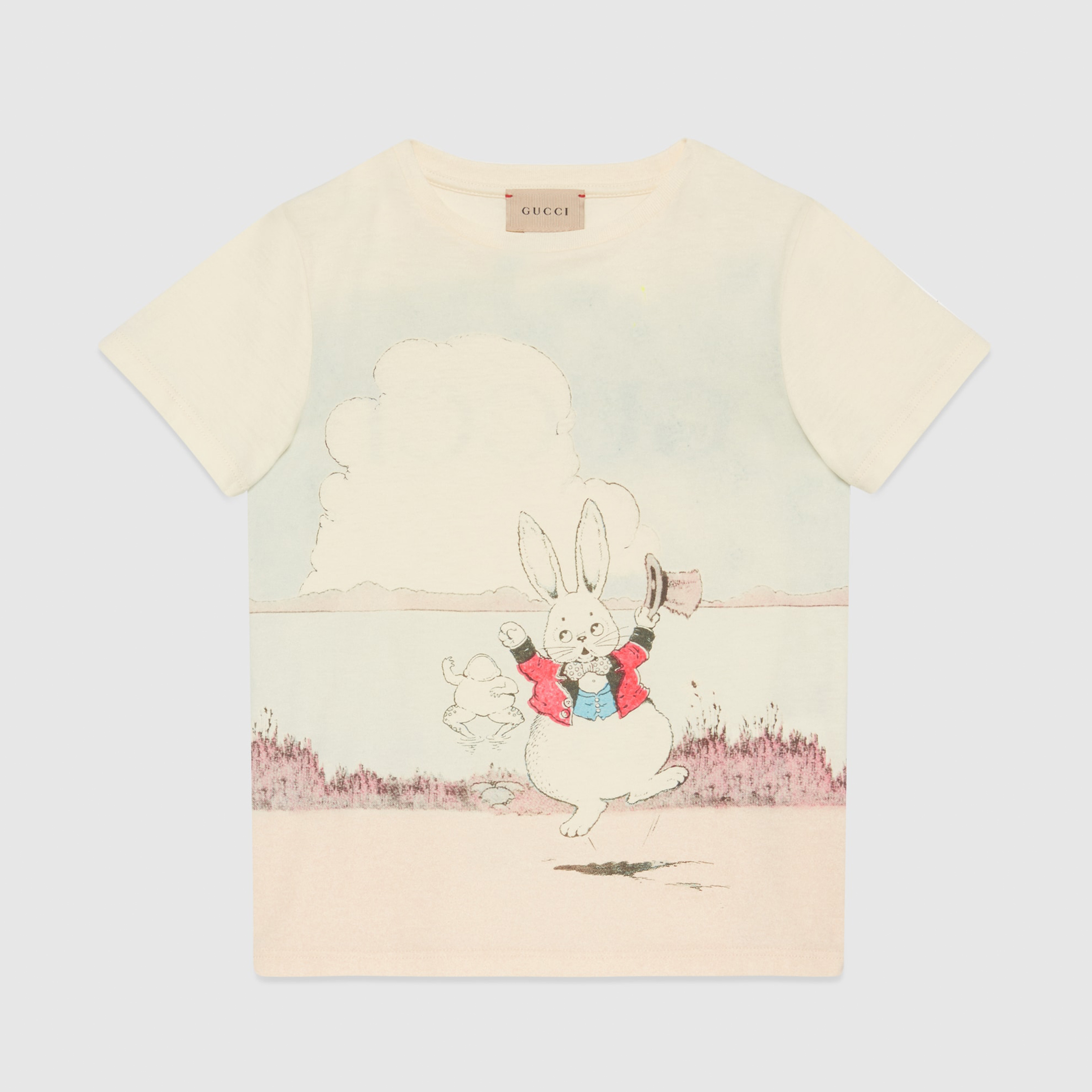 NIGO Gucci Kid's Summer Cotton Animal Logo Print Short Sleeve Round Neck Casual T-Shirt #nigo31232