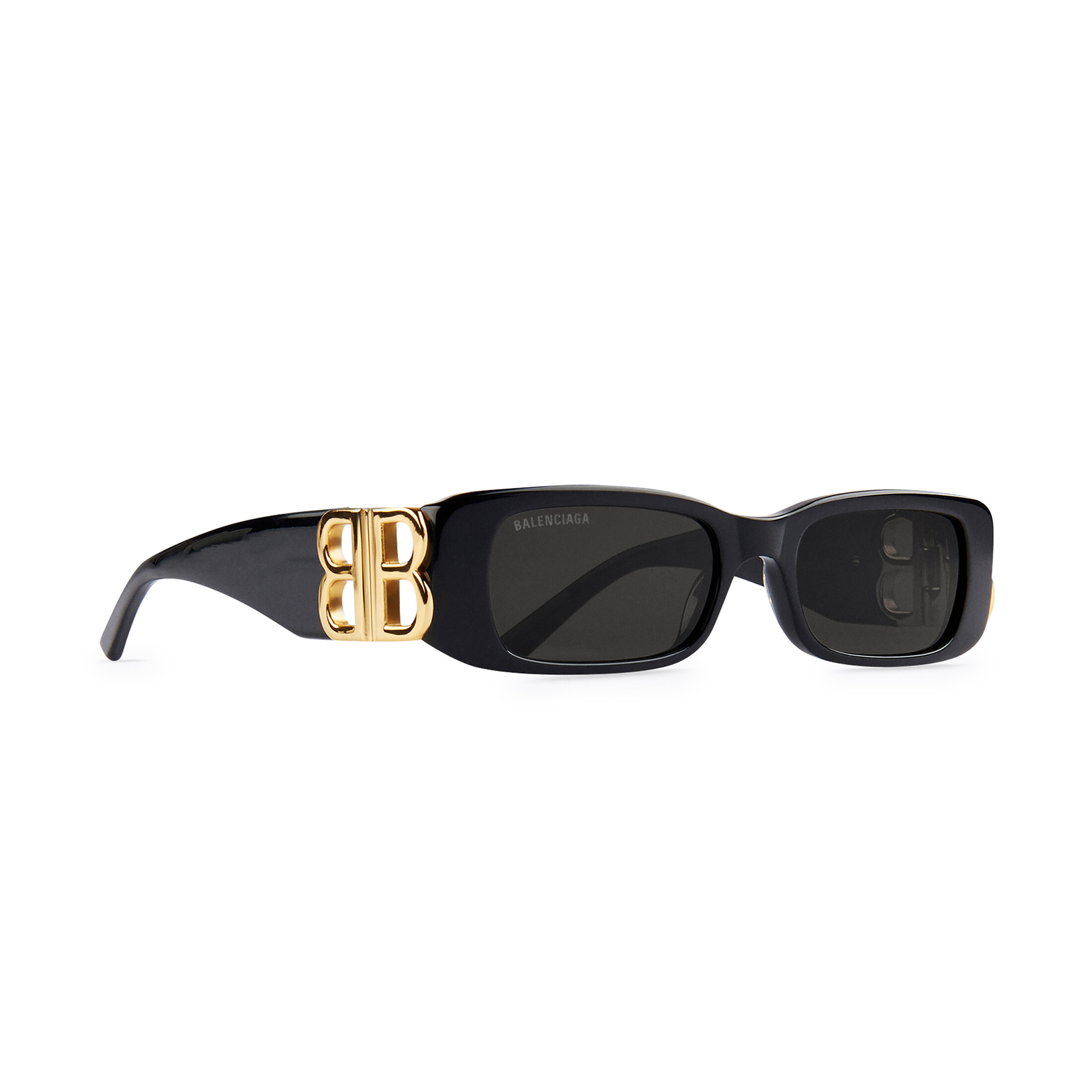 NIGO Balenciaga Women's BB Logo Vintage Black Sunglasses Glasses #nigo97531