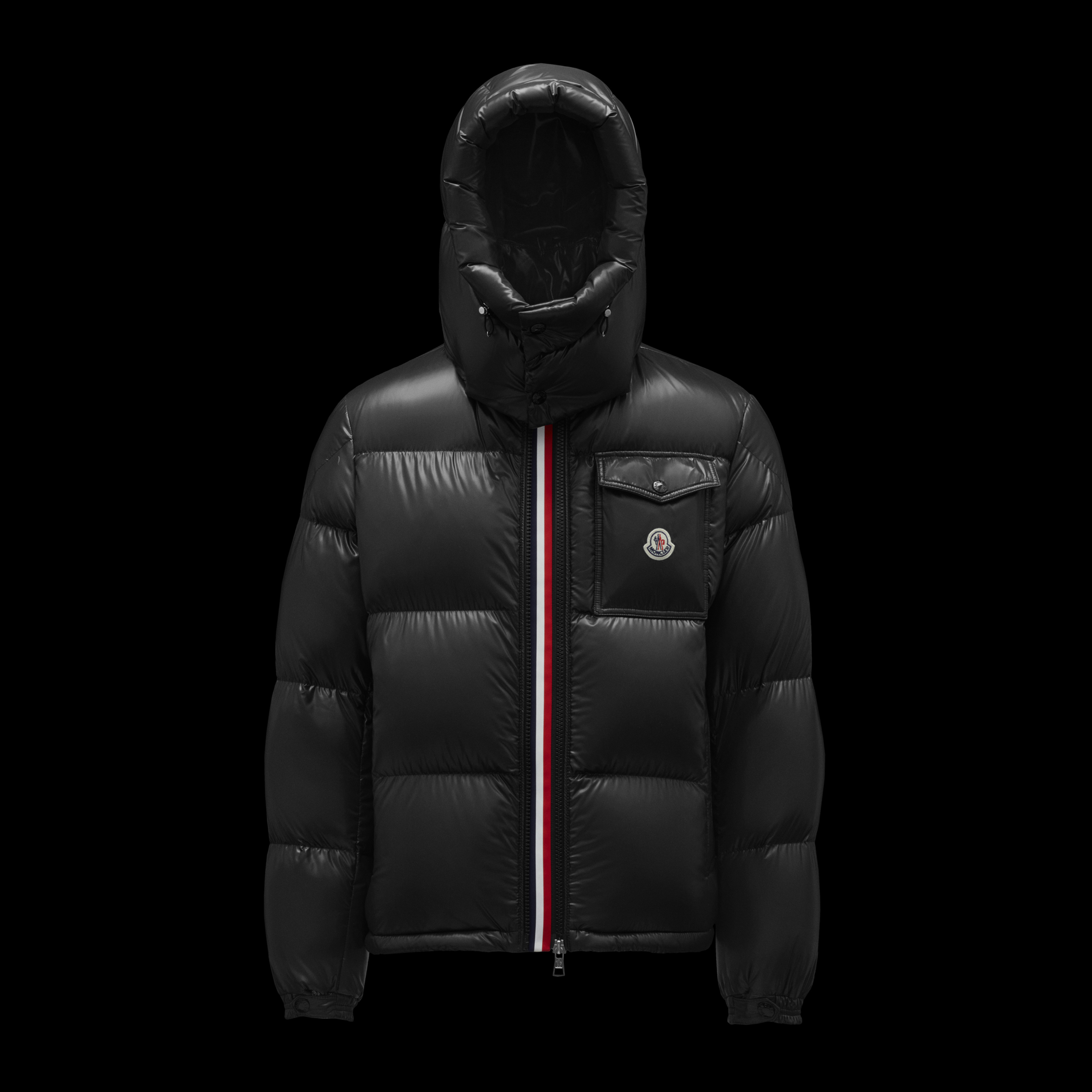 NIGO Moncler Men's Winter Standing Collar Hooded Zip Puffer Down Jacket Coat #nigo97559