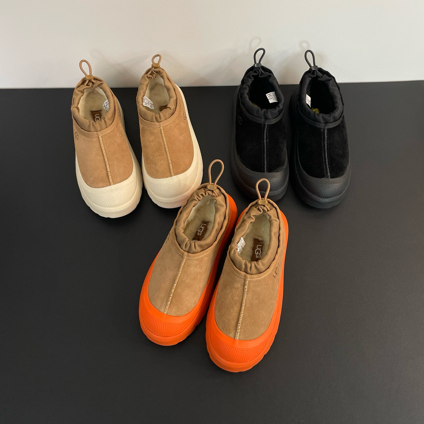 NIGO UGG Men's And Women's Same Style Baotou Set Foot Low-Top Casual Shoes #nigo97583