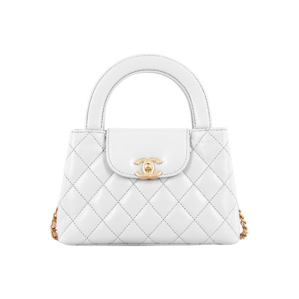 NIGO Chanel 23K Kelly Ladies Solid Colour Chain Shoulder Leather Handbag Bag Bags #nigo97614