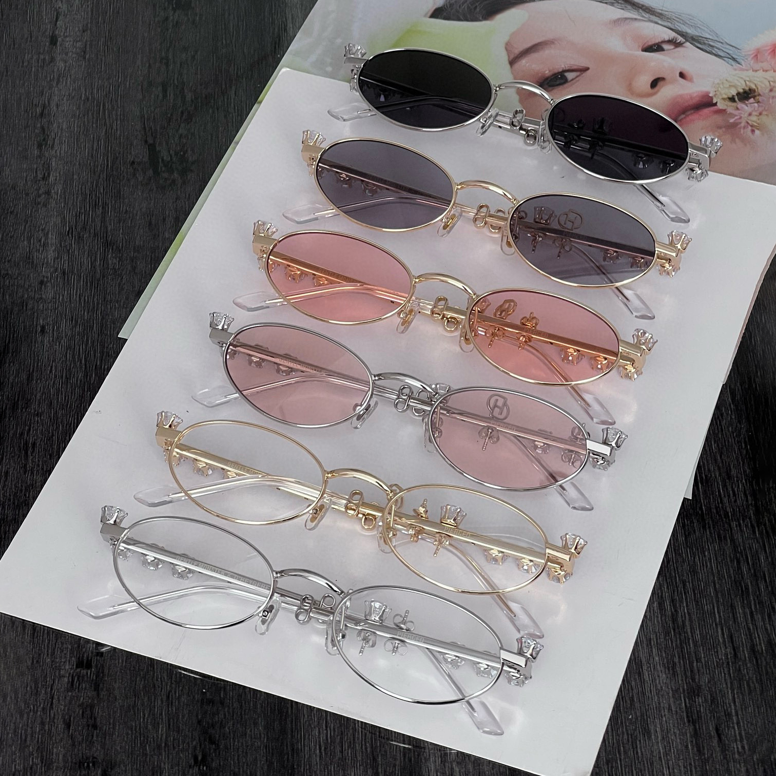 NIGO Gentle Monster Women's Oval Metal Frame Optical Glasses Eyeglasses #nigo97611