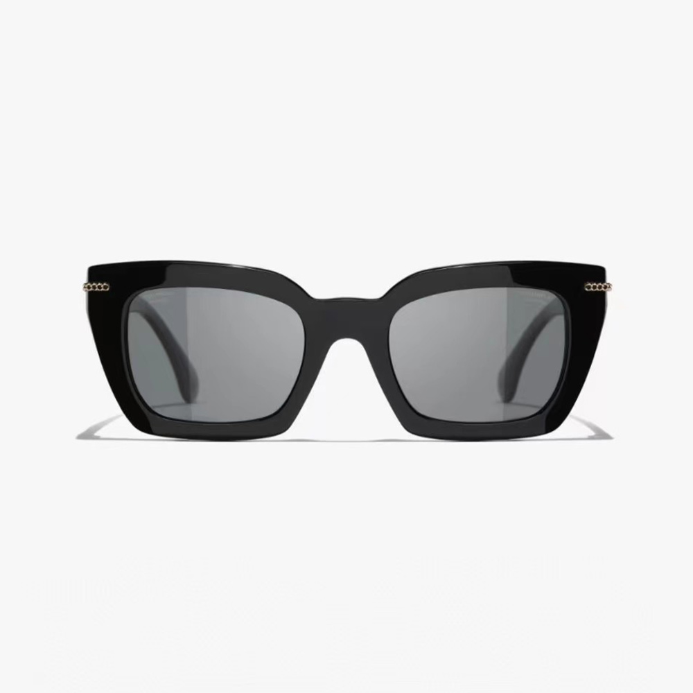 NIGO Chanel Square Frame Acetate Polarized Sunglasses 5509