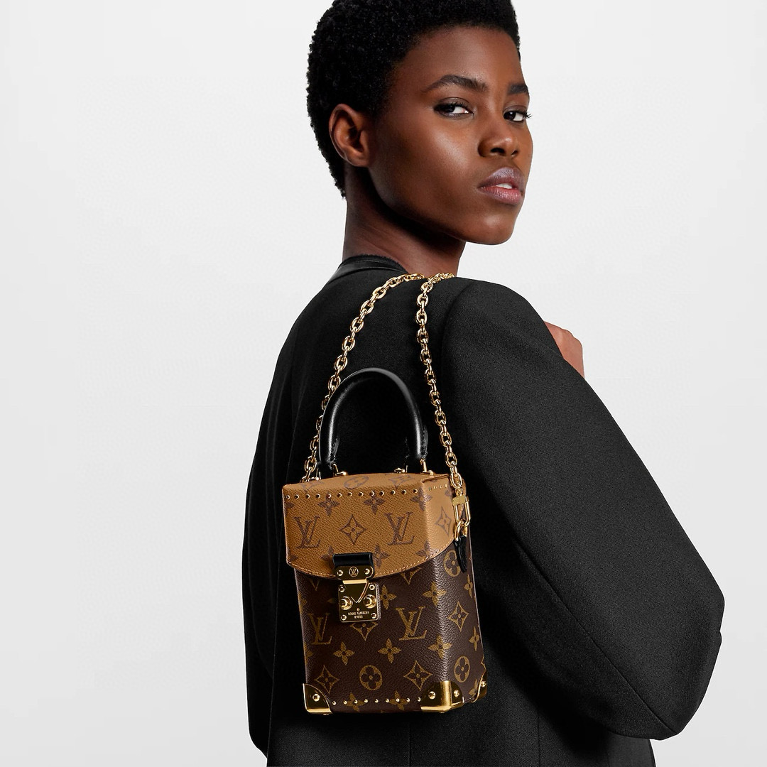 NIGO Louis Vuitton Camera Box Women's Square Leather Chain Shoulder Handbag Bag Bags #nigo97659