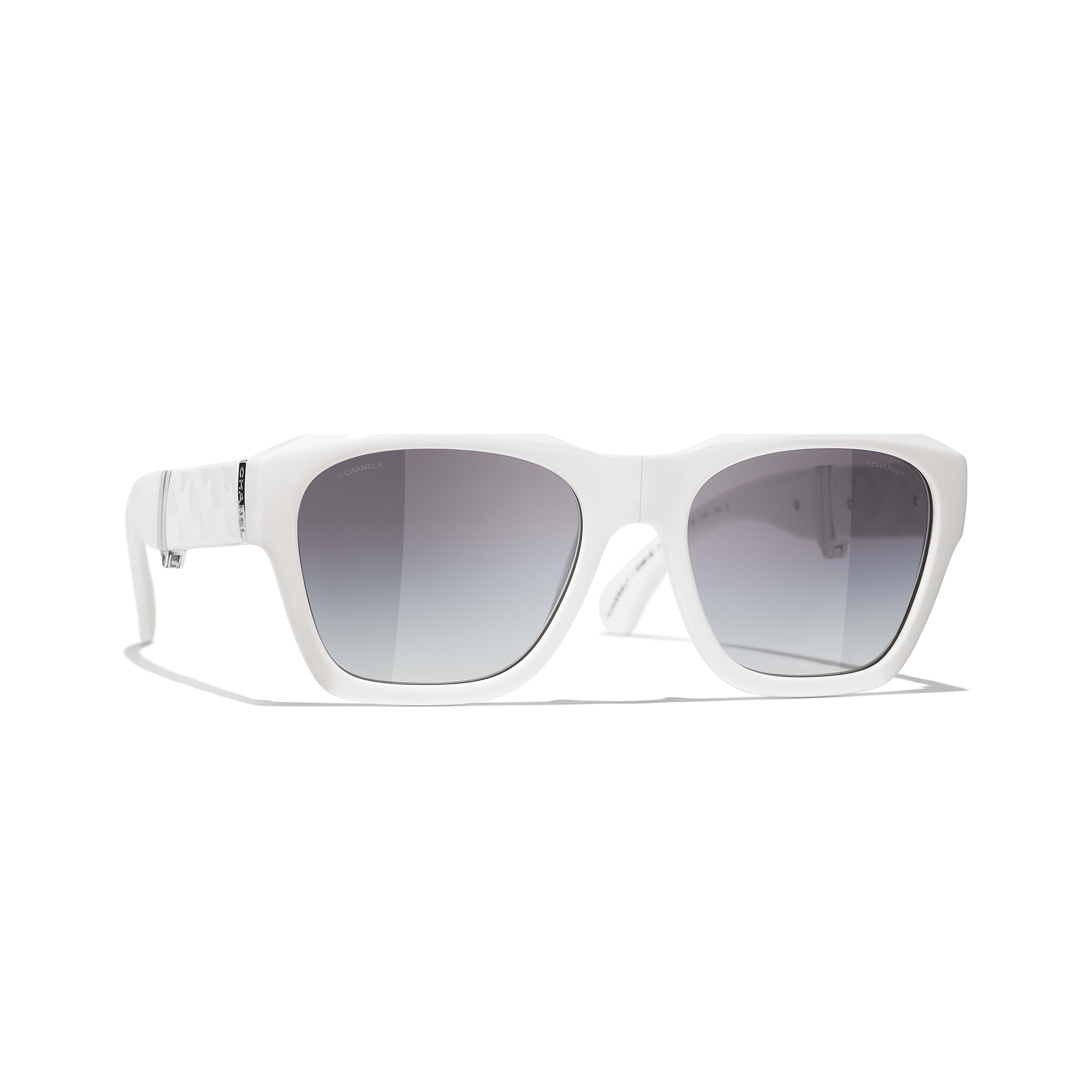 NIGO Chanel Women's Line Decorative Design Plate Frame Irregular Shape Sunglasses Eyeglasses Glasses #nigo97691