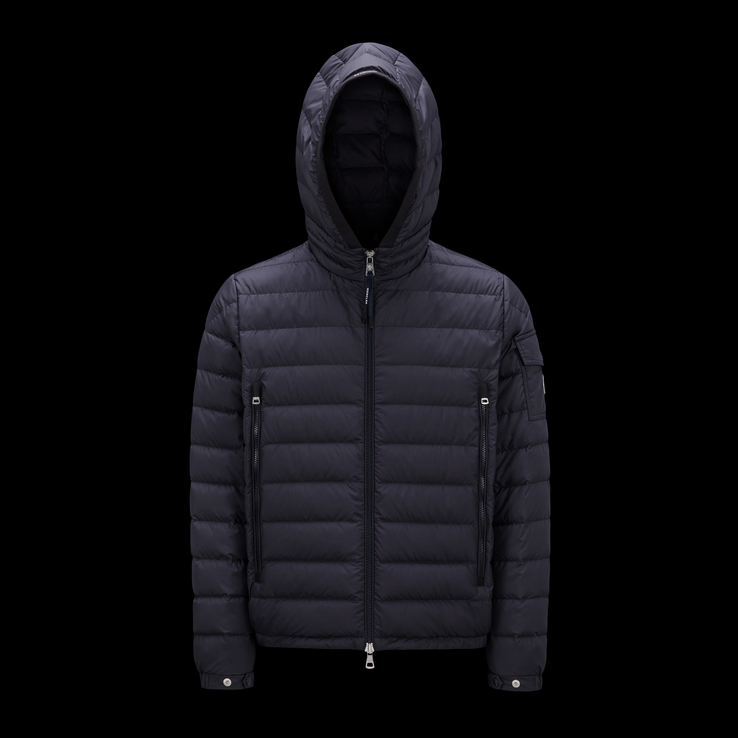 NIGO Moncler Men's Winter Fluffy Casual Zip Hooded White Goose Puffer Down Jacket #nigo97719