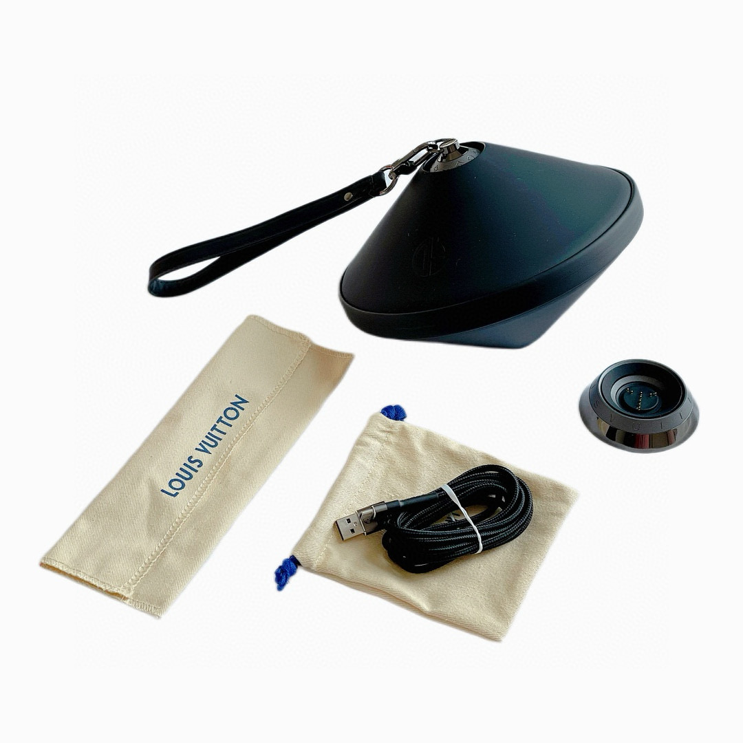 NIGO Louis Vuitton Horizon Light Up Speaker Black Flying Saucer Shape Bluetooth Audio #nigo97712