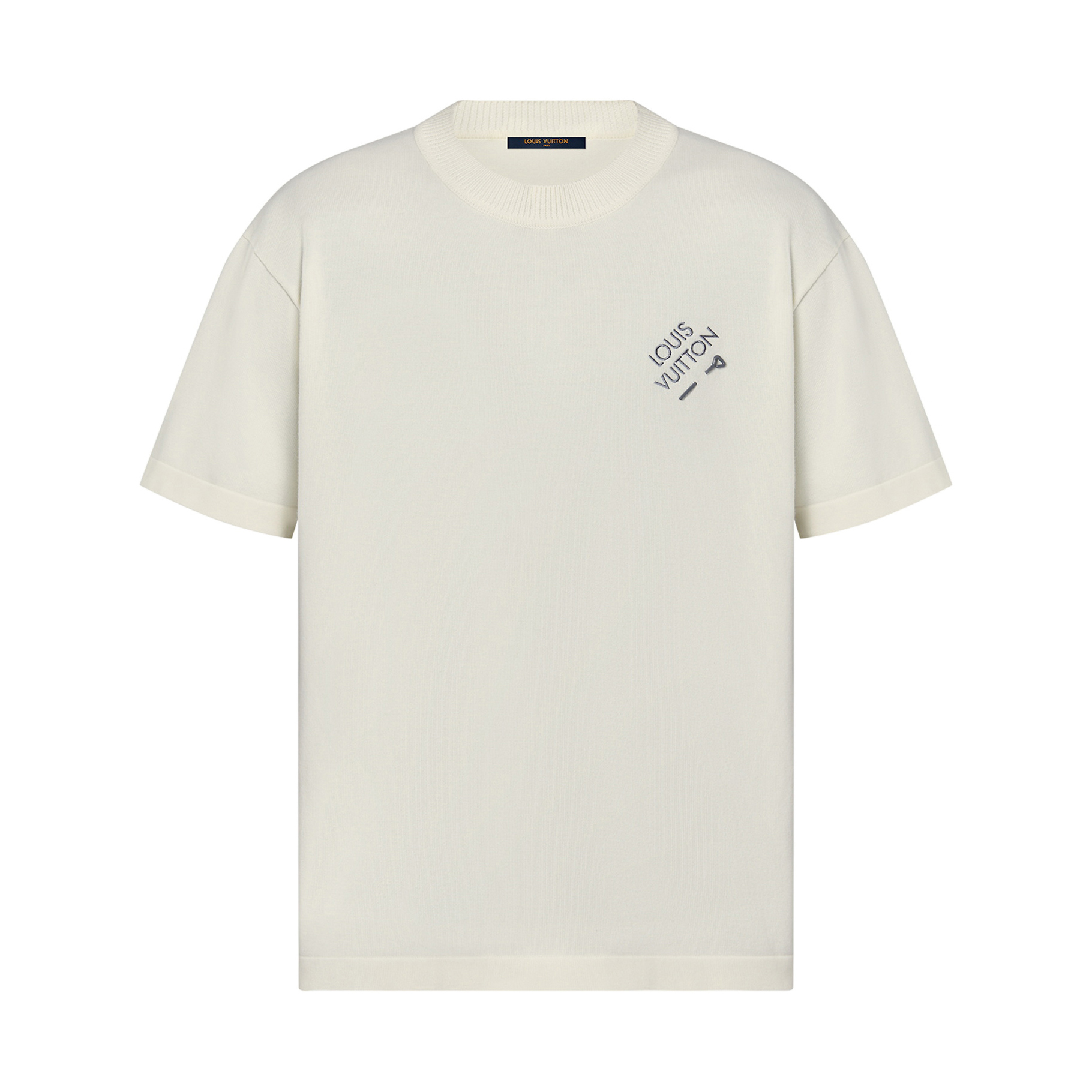 NIGO Louis Vuitton Men's Summer Embroidered Logo Round Neck Cotton Short Sleeve T-Shirt #nigo97695