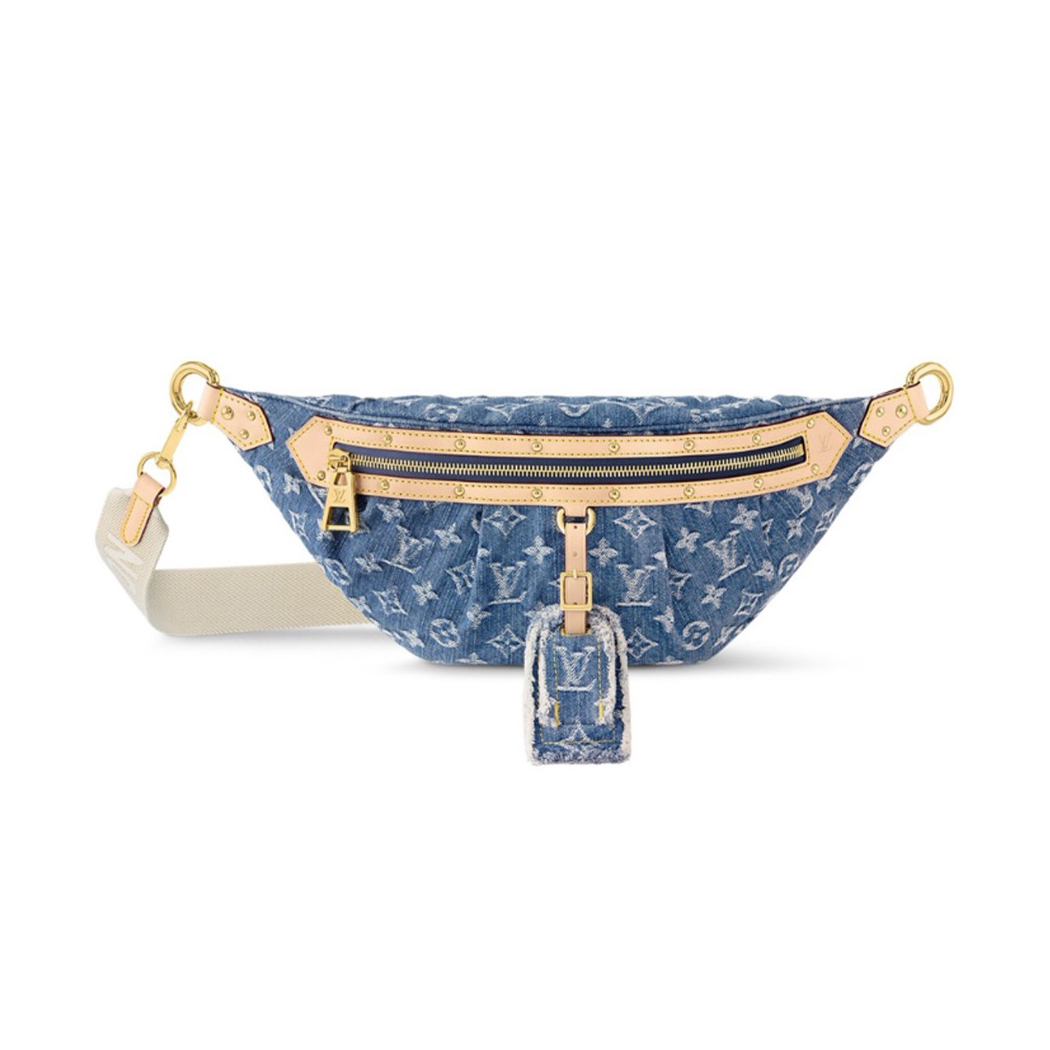 NIGO Louis Vuitton Women's Full Printed Monogrammed Cowboy Zip Shoulder Bag Waist Bags #nigo97761