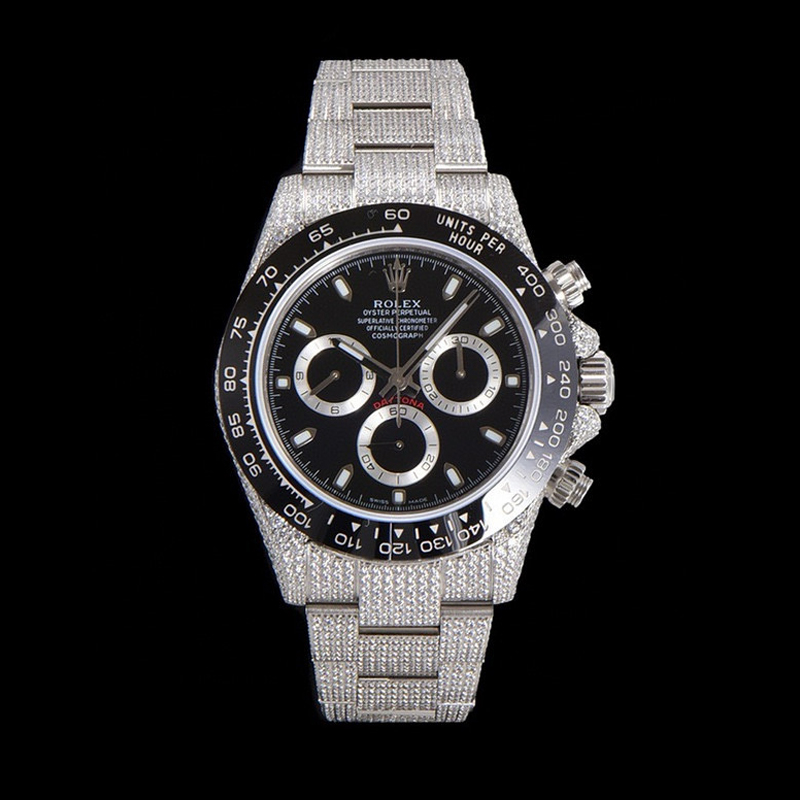 NIGO Rolex Cosmograph Stainless Steel and Diamonds Mechanical Watch #nigo97786