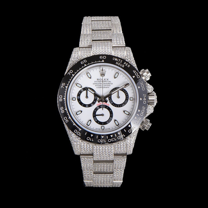 NIGO Rolex Cosmograph Stainless Steel and Diamonds Mechanical Watch #nigo97786
