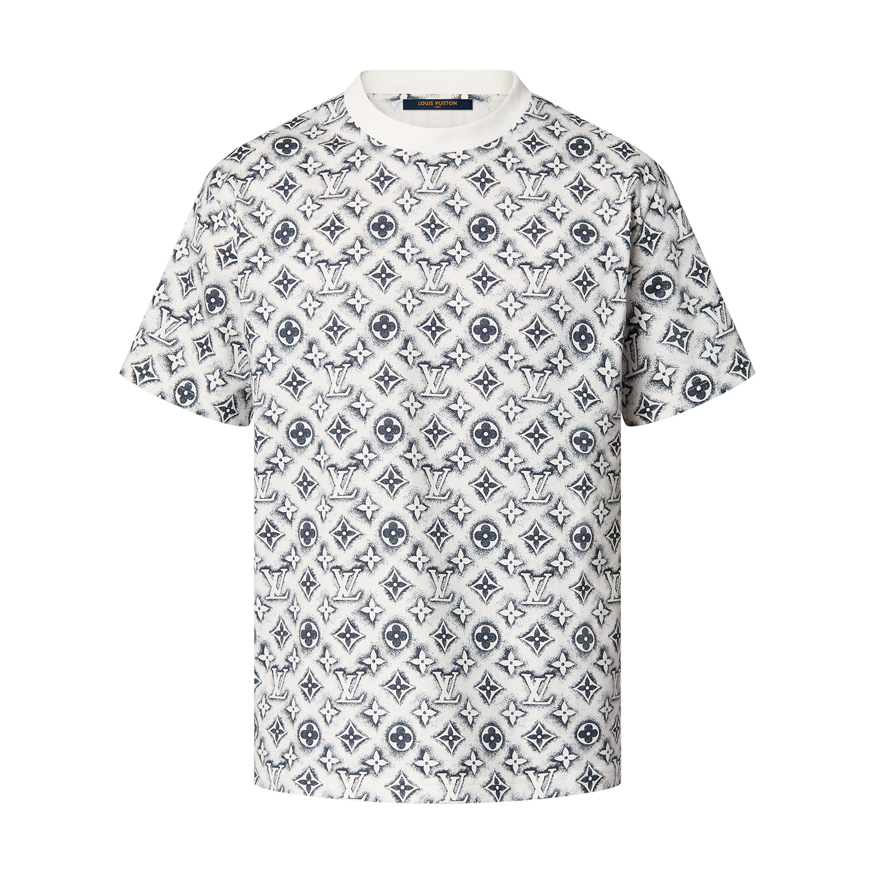 NIGO Louis Vuitton Men's Summer Logo Full Print Casual Crew Neck Cotton Short Sleeve T-Shirt #nigo97789