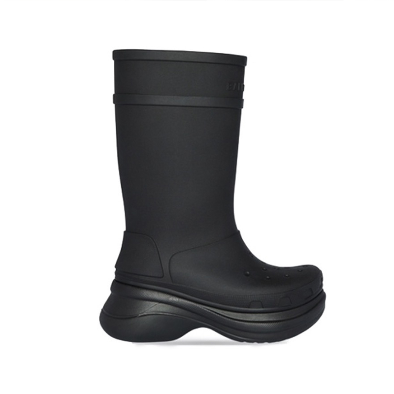 NIGO Balenciaga Men's And Women's Fall And Winter Fashion Trend High Street Trend Mid-calf Boots Thick Bottom Shoes Ngvp #nigo7539