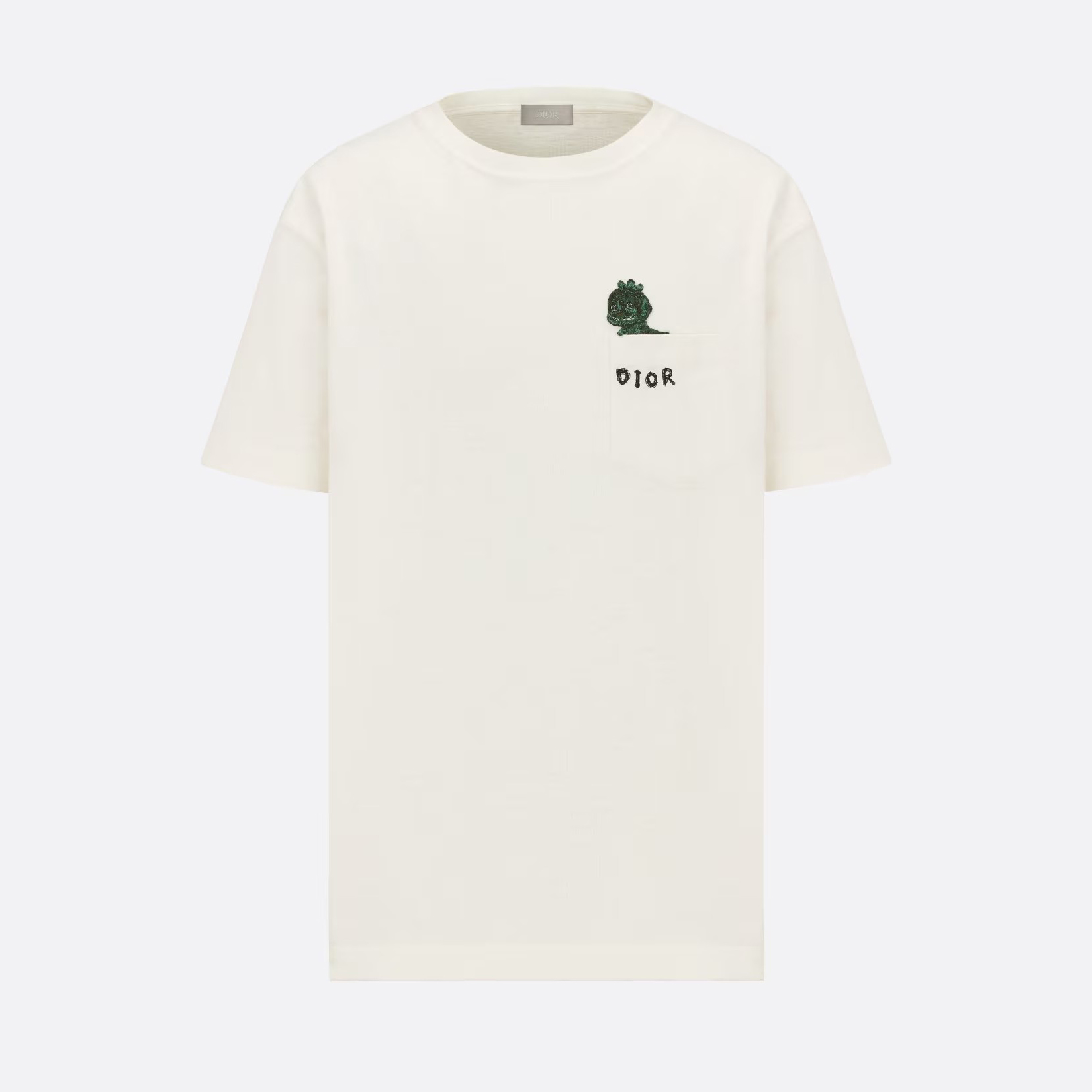 NIGO Dior Men's Summer Chest Embroidery Logo Cotton Round Neck Short Sleeve T-Shirt #nigo97849