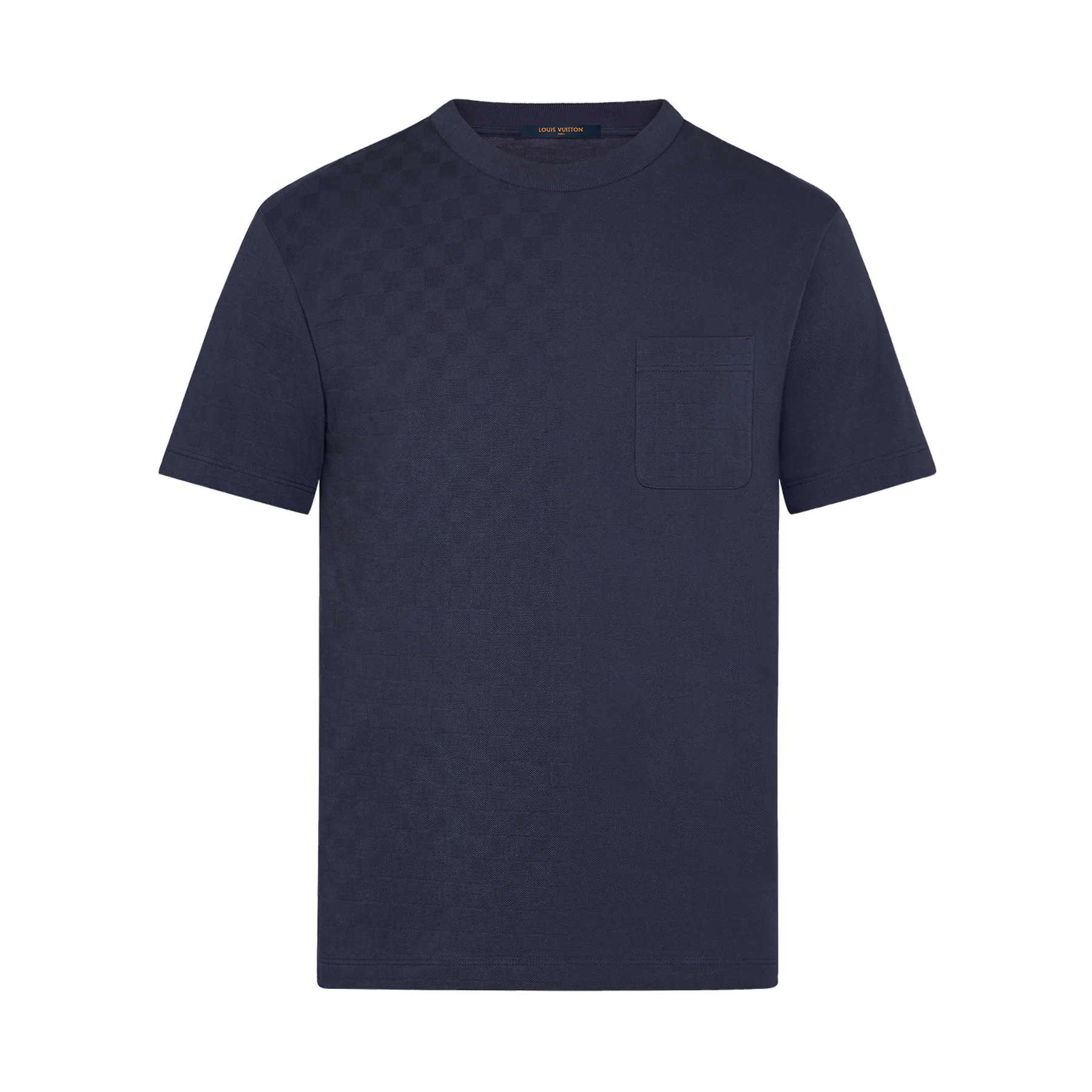 NIGO Louis Vuitton Men's Summer Solid Colour Round Neck Chest Strap Cotton Short Sleeve T-Shirt #nigo97859