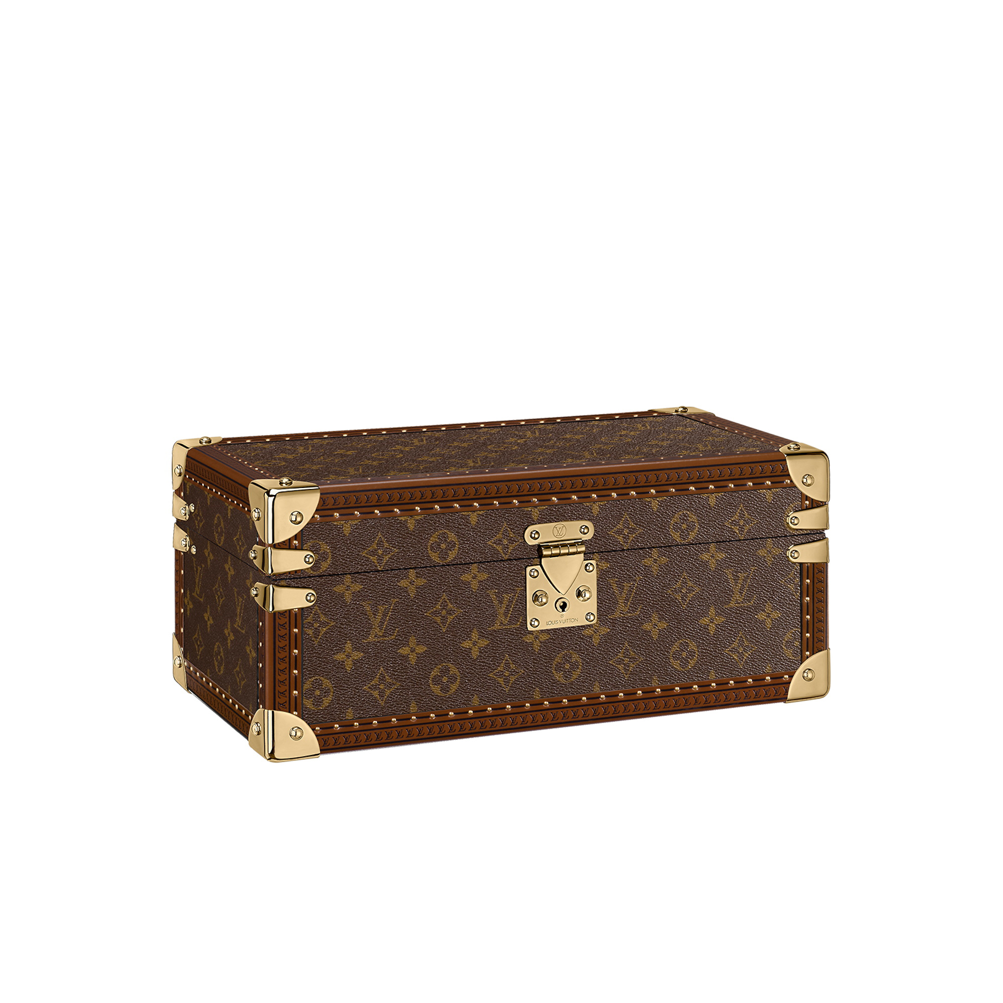 NIGO Louis Vuitton Men's And Coffret Accessoires Women's Brown Multifunctional Storage Box Hard Case Bag #nigo97893