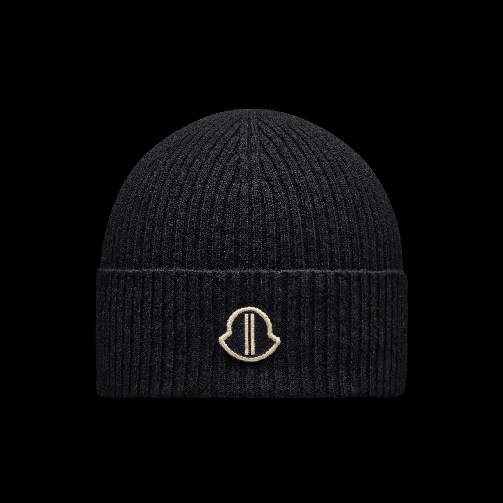 NIGO Moncle X Rickowen Men's and Women's Black Cashmere Pompom Hat Cap #nigo97923