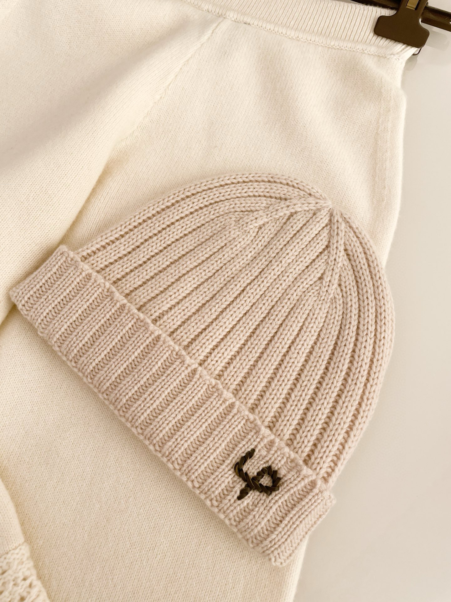 NIGO Loro Piana Men's And Women's Autumn And Winter Cashmere Three-Dimensional Solid Color Knitted Hat Cap #nigo97936