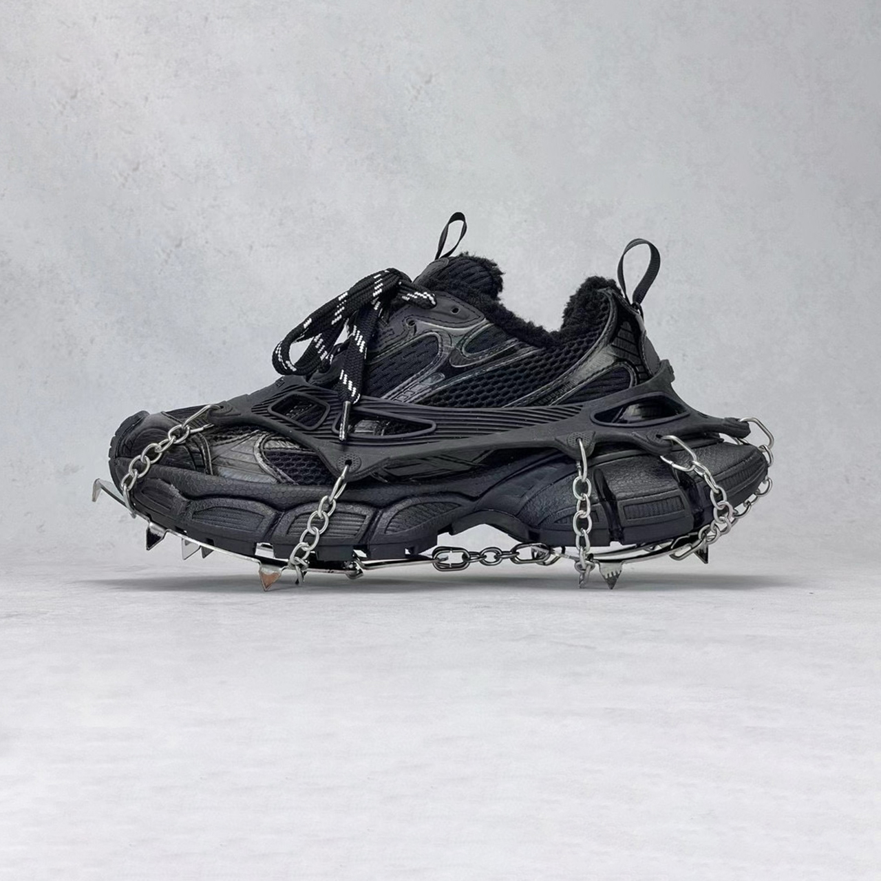 NIGO Balenciaga Men's And Women's Fall And Winter High Street Padded Snow Metal Grip Shoes Set Of Casual Shoes Ngvp #nigo7659