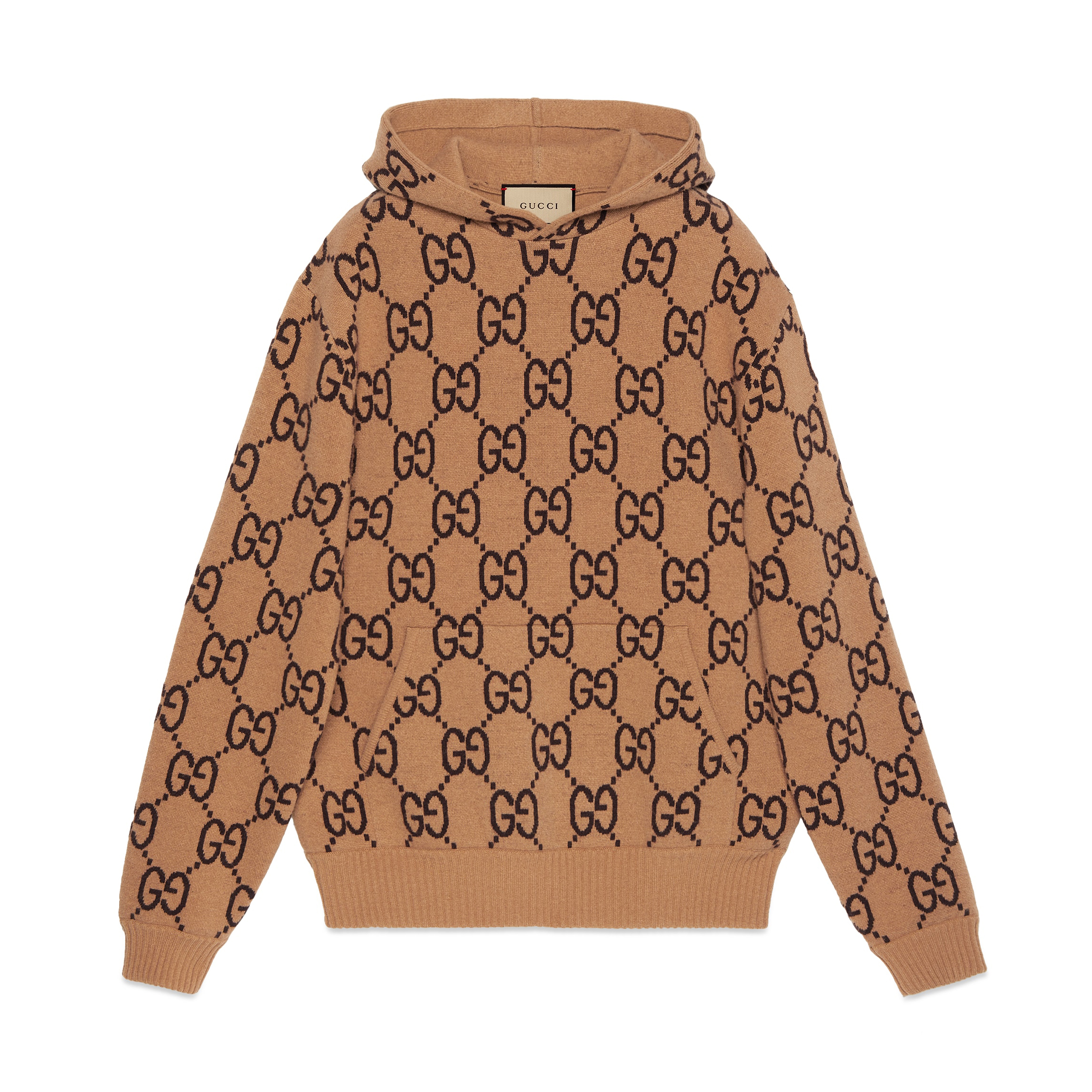 NIGO Gucci Men's Spring and Autumn Monogram Printed Long Sleeve Hooded Sweatshirt Pullover #nigo97962