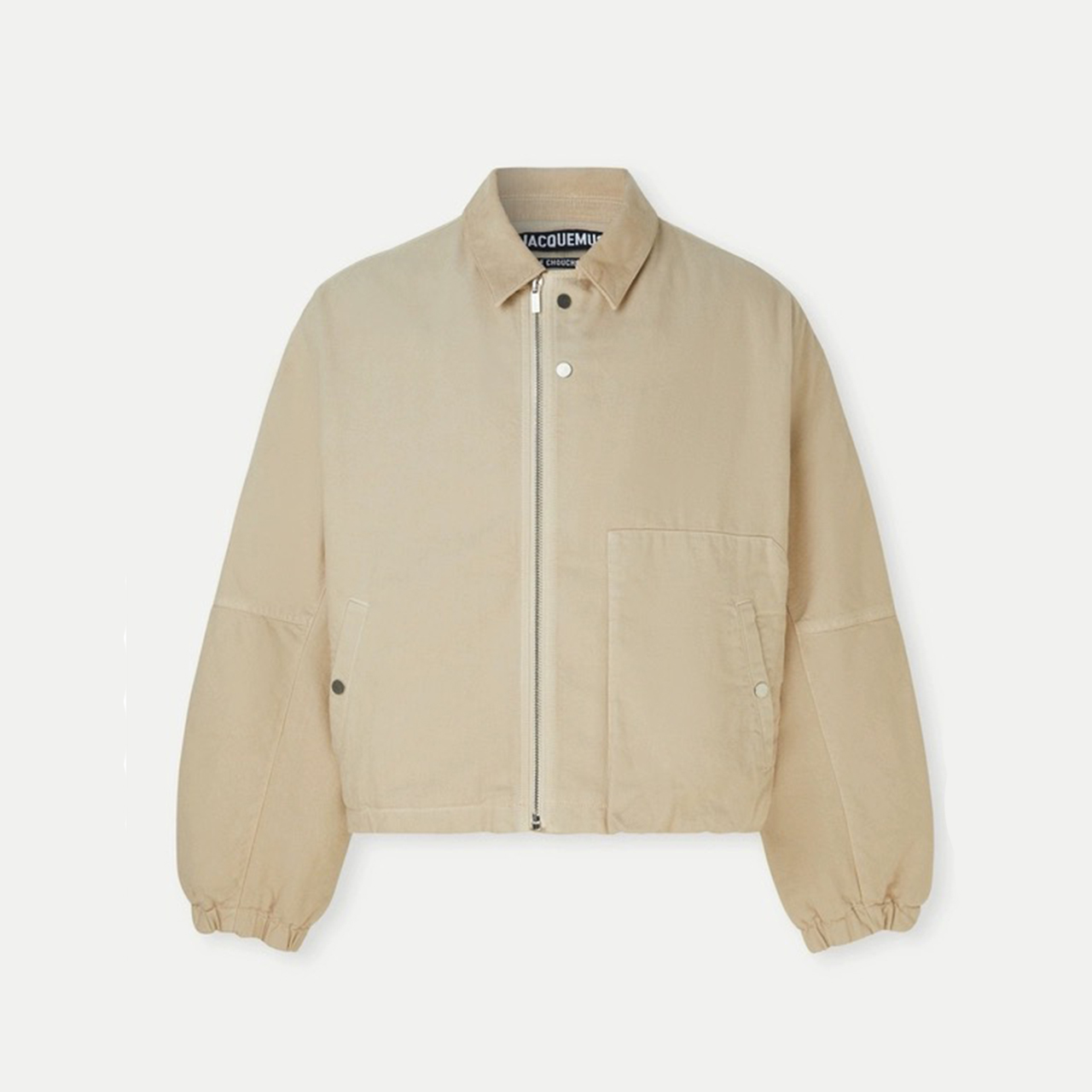 NIGO Jacquemus Men's Spring And Summer Fashion Short Solid Color Lapel Zipper Cotton Jacket Retro Casual Jacket Ngvp #nigo7685