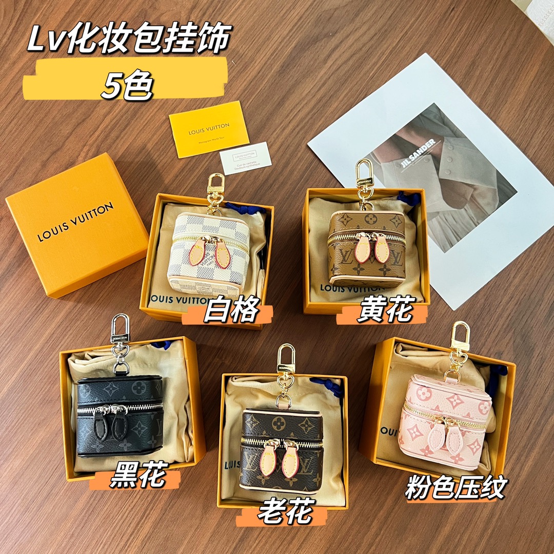 NIGO Louis Vuitton Men's Women's Mini Headset Bag Shell Bag Cartoon Keychain Hanging Jewelry Accessories #nigo98158