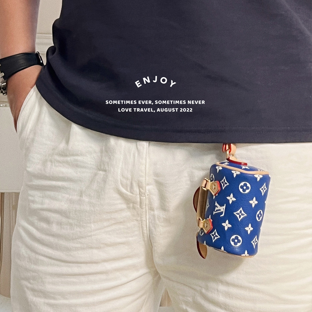 NIGO Louis Vuitton Men's Women's Mini Pillow Bag Pendant Old Flower Print Checkerboard Checkerboard Accessory #nigo98156