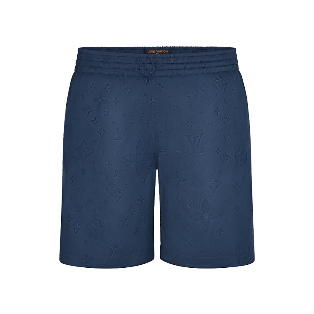 NIGO Louis Vuitton Men's Summer Solid Color Polyester Beach Full Print Casual Signature Swim Board Shorts #nigo98199