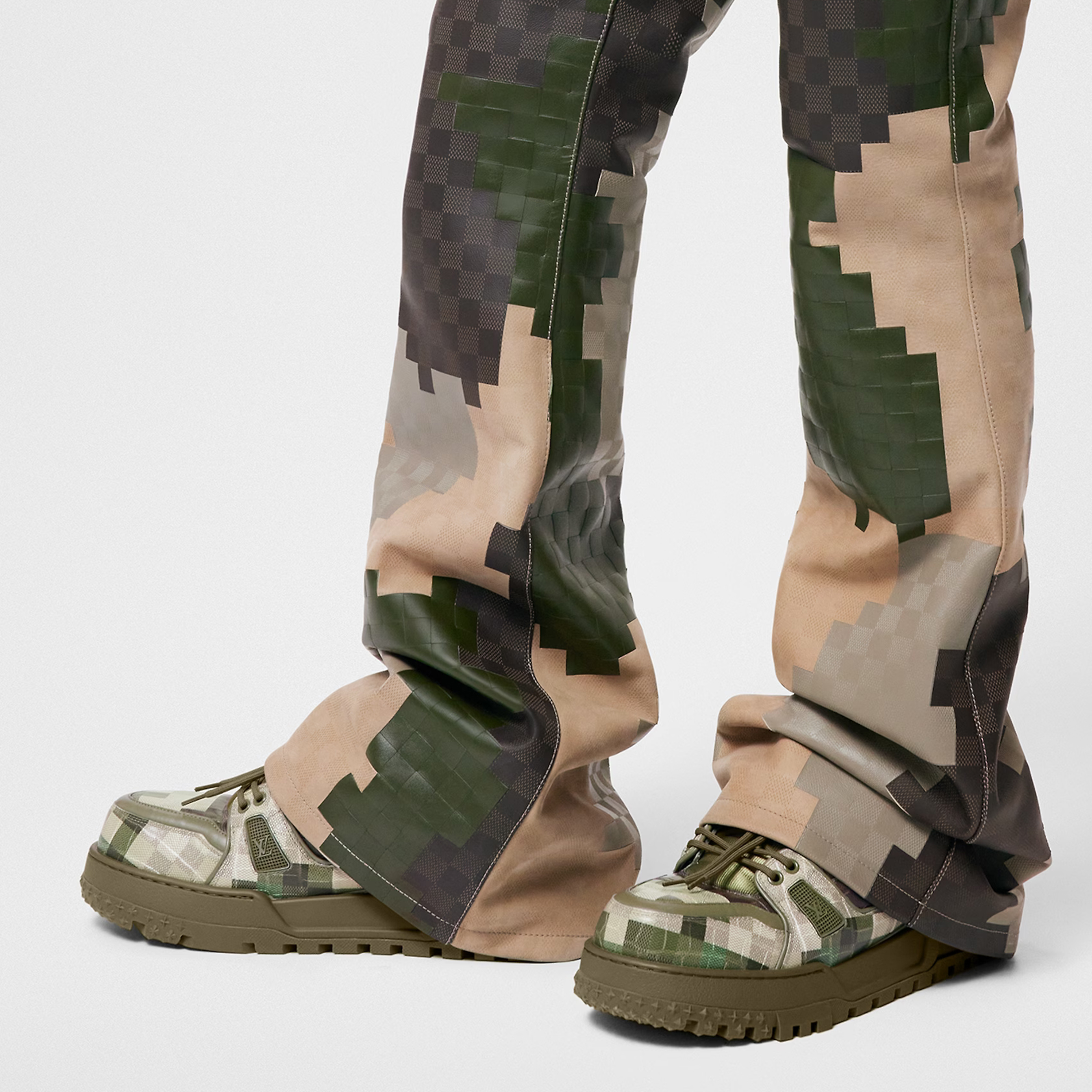 NIGO Louis Vuitton Men's Women's Four Seasons Fashion High Street New Sports Shoes Color Matching Logo Trend Casual Shoes #nigo98243