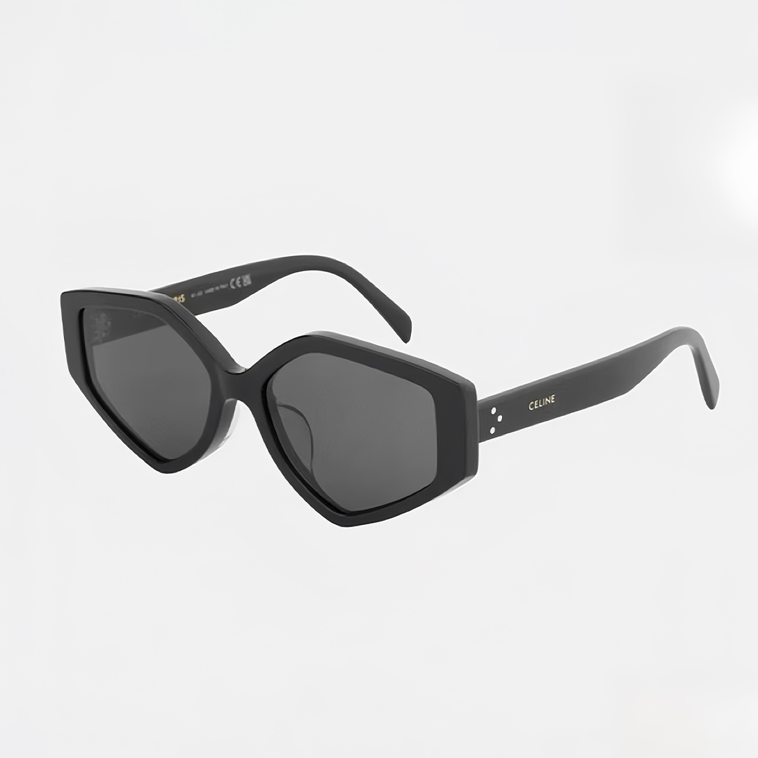 NIGO Celine Women's Black Fashion High Street Logo Retro Sunglasses #nigo98237
