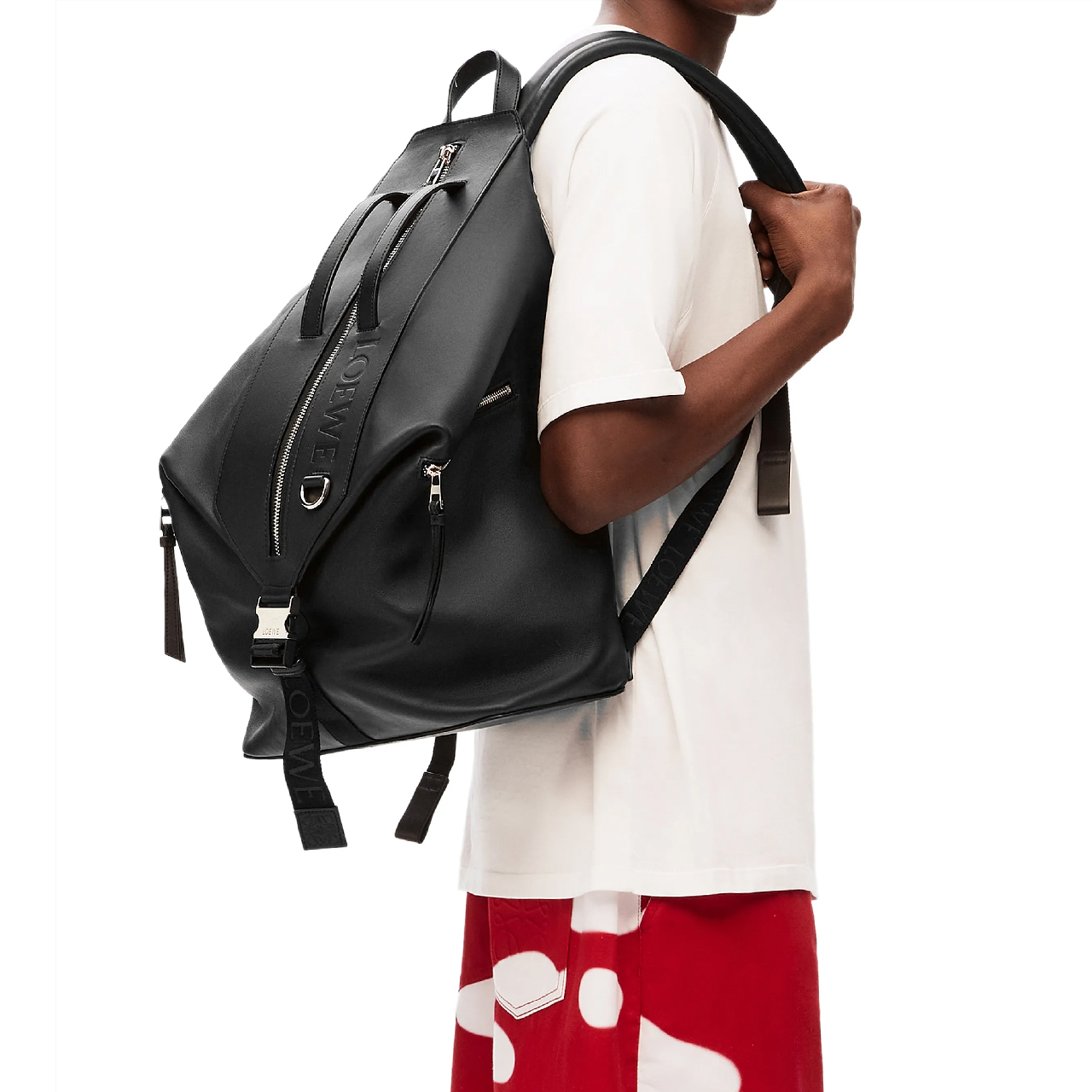 NIGO Loewe Men's Women's Fashion Transformation Backpack Large Shoulder Bag Tote #nigo98241