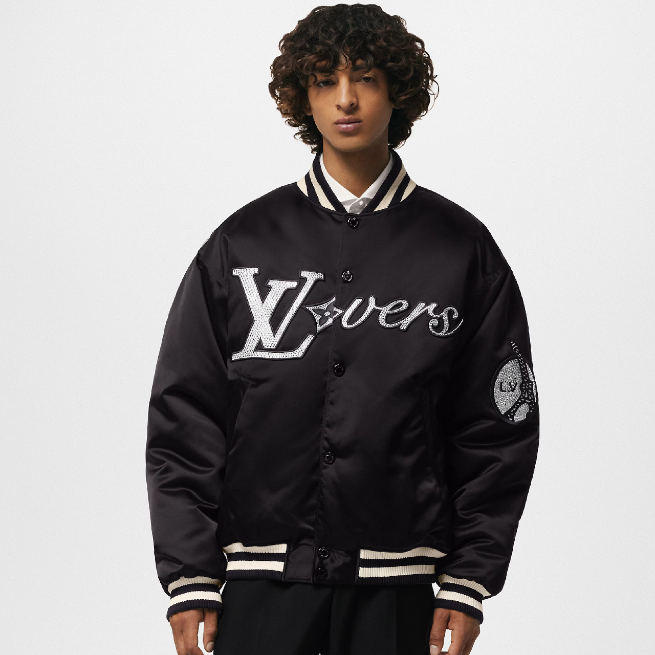 NIGO Louis Vuitton Men's Spring And Autumn Fashion With Diamond Logo Baseball Clothing Colorblocking New Casual Jacket #nigo98242