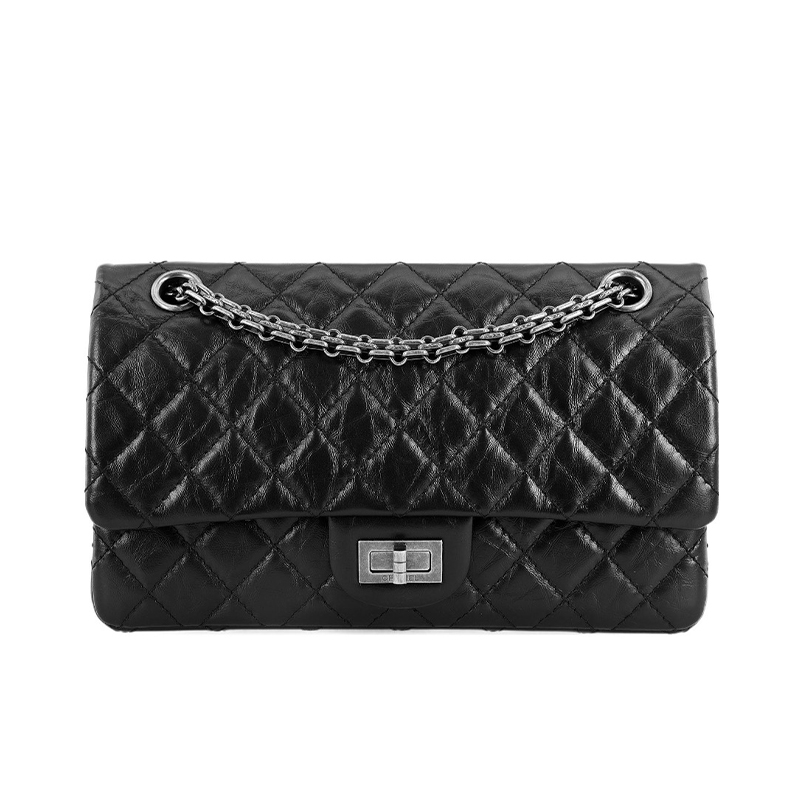 NIGO Chanel Women's Fashion Pure Color Retro Flap Chain Cowhide Mouth Cover Bag Shoulder Crossbody Bag #nigo98257