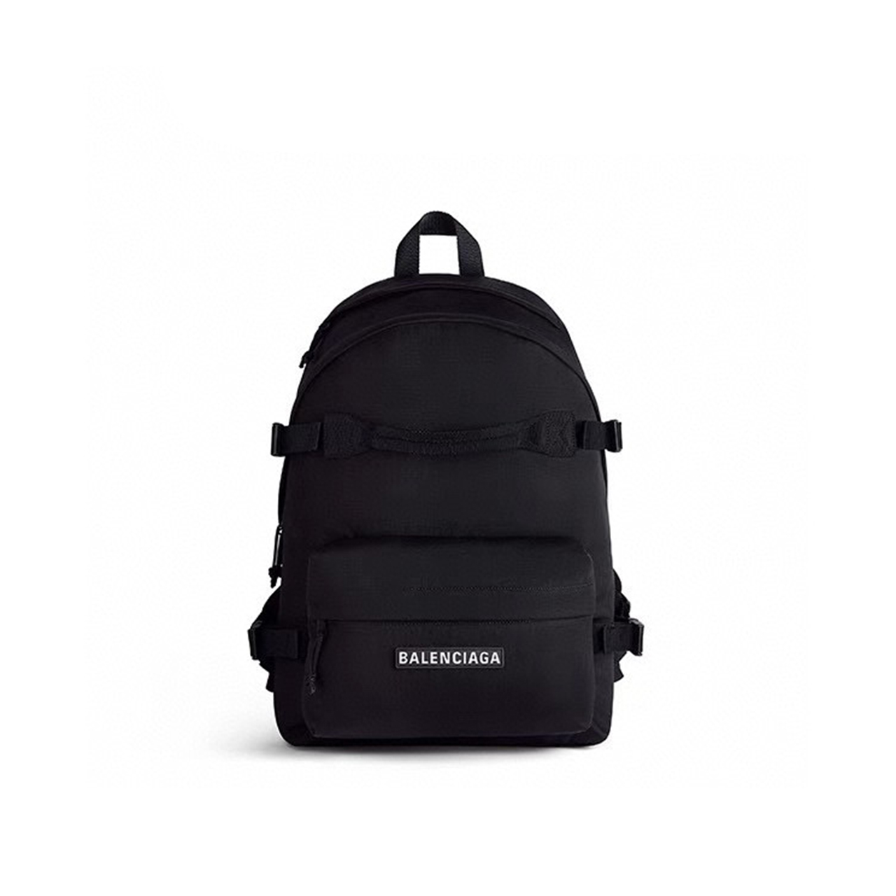 NIGO Balenciaga Men's Logo Black Fashion Trendy Cool Shoulder Backpack Handbag Travel Bag #nigo97277