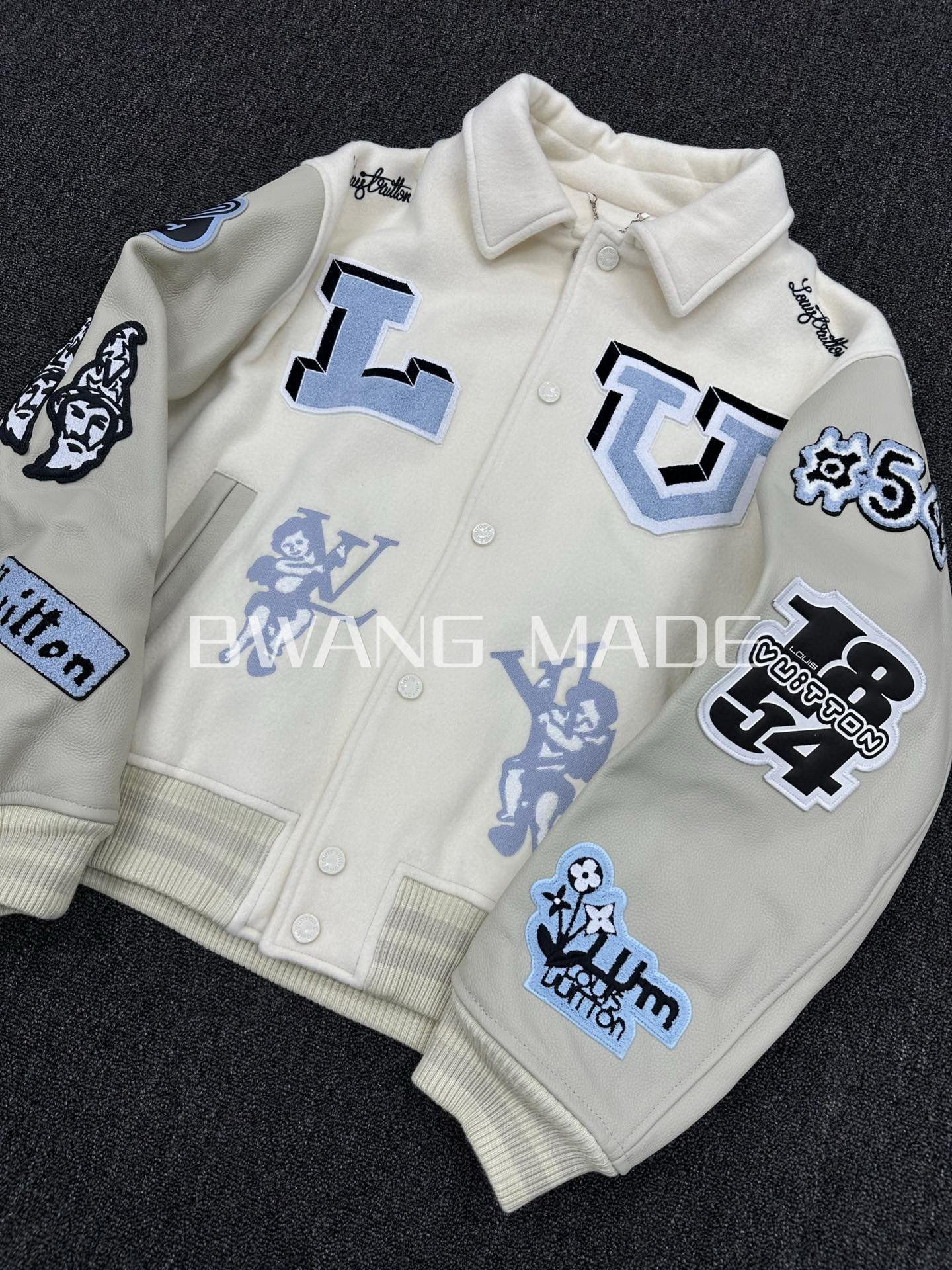 Louis Vuitton Man Autumn Winter Baseball Jacket #nigo4675