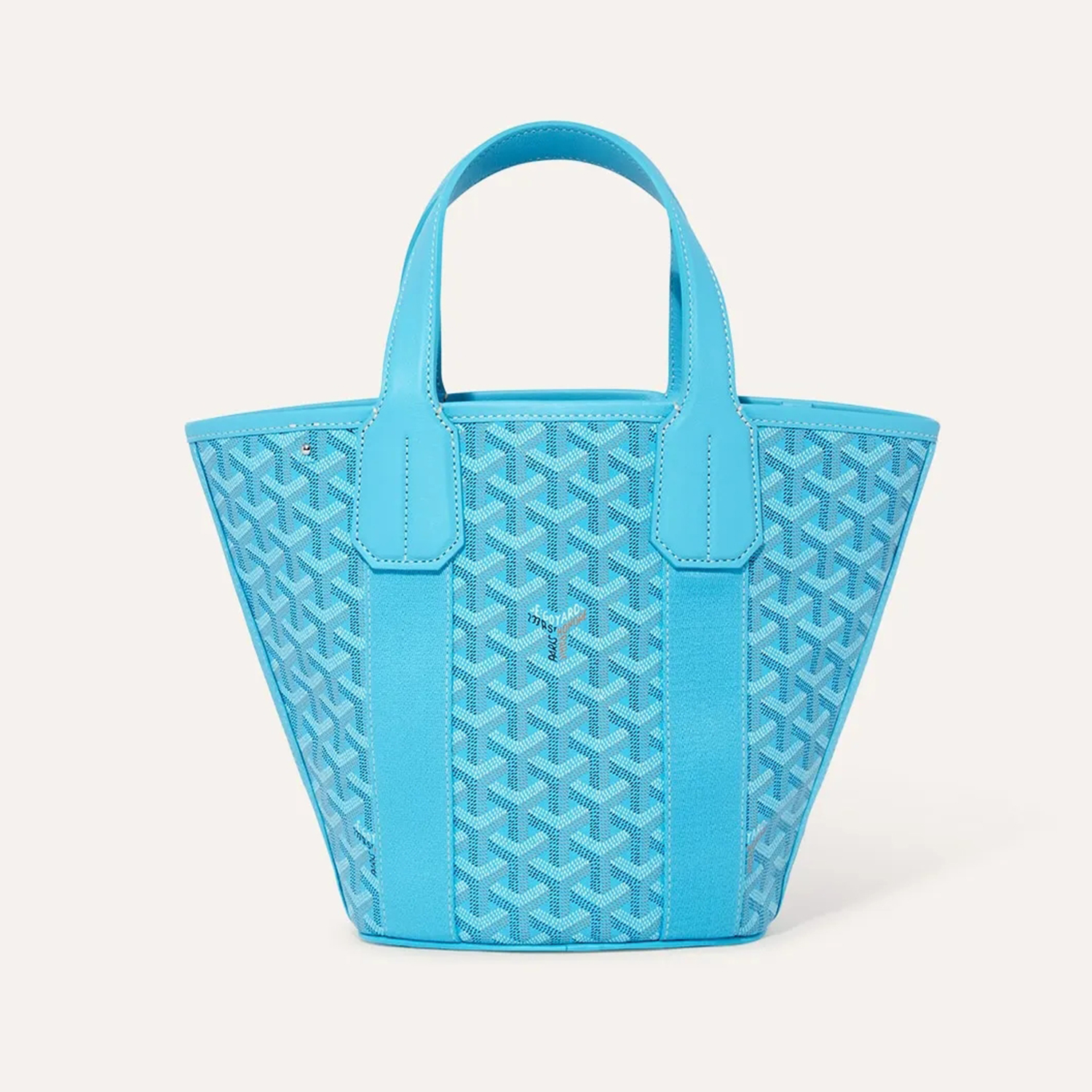 NIGO GOYARD Women's Fashion Y Word Old Flower Full Print Removable Shoulder Strap Belharra Small Beach Bag Tote Bag #nigo98325