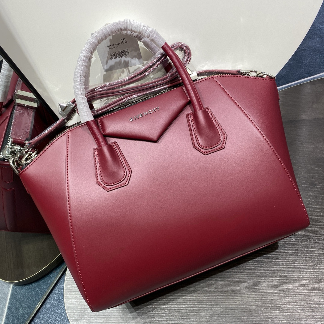 L NIGO GIVENCHY Women Classic Antigona Biker Bag plain cowhide Handbag