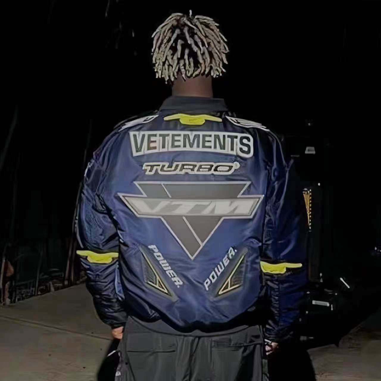 NIGO Vetements Men's Spring And Autumn Fashion High Street Racing Suit Metal Zipper Standing Collar Jacket Embroidered Logo Black Jacket #nigo98328