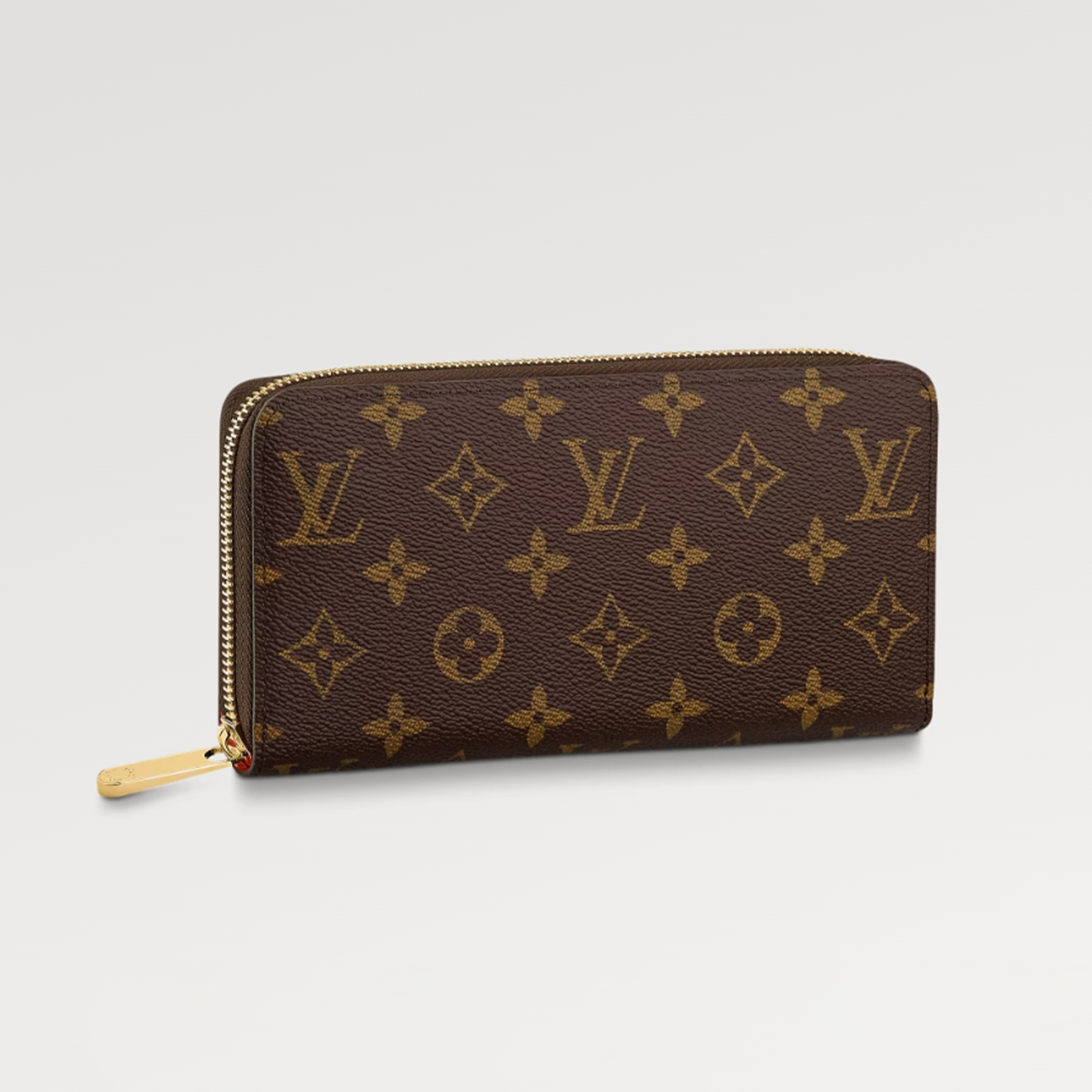 NIGO Louis Vuitton Men Women Solid Color Classic Old Flower Vintage Leather Zippy Wallet Casual Clutch Bag #nigo98363