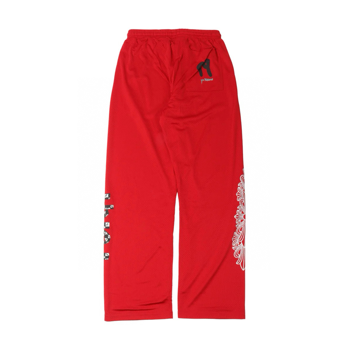 NIGO Chrome Hearts Men's Spring and Autumn Printed Stretch Drawstring Loose Fit Sweatpants Pants #nigo98423