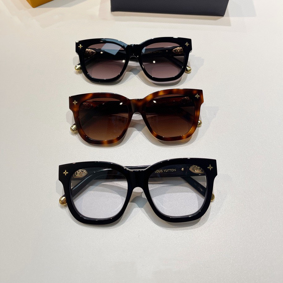 NIGO Louis Vuitton Eyeglasses Monogrammed Acetate Metal Irregular Shape Sunglasses Glasses #nigo98563