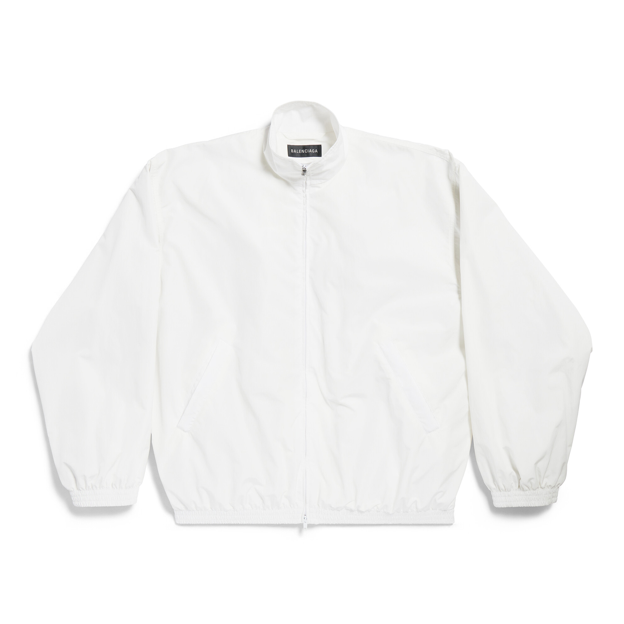 NIGO Balenciaga Men's And Women's Spring And Autumn Models Flame Letters Printing Solid Color High Collar Zipper Long Sleeve Jacket #nigo98574