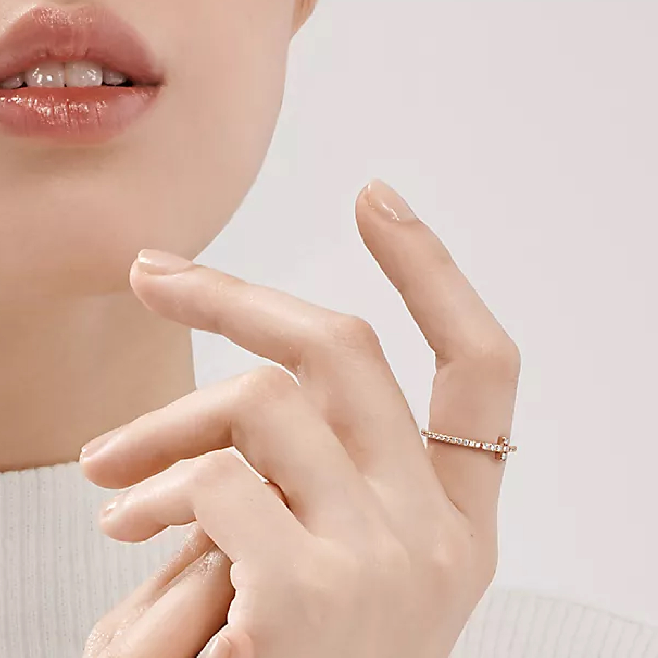 NIGO Tiffany & Co. Men's Women's Fashion Luxury Temperament Accessories Full Diamond Sterling Silver Ring Jewelry Ngvp #nigo7926