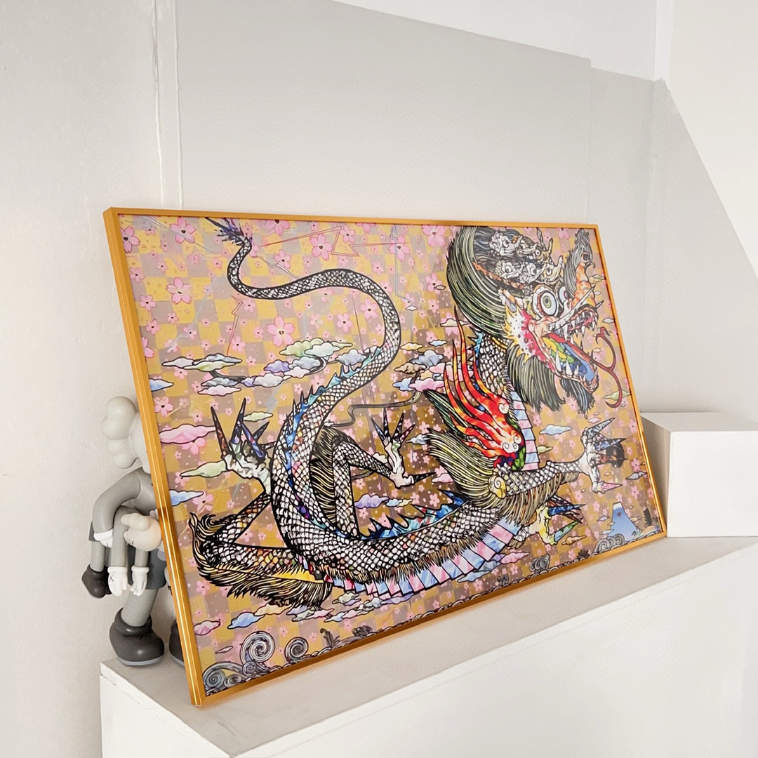 NIGOTakashi Murakami Fashion Art the Year of the Loong Prints Home Graffiti Decorative Painting Ngvp #nigo7941