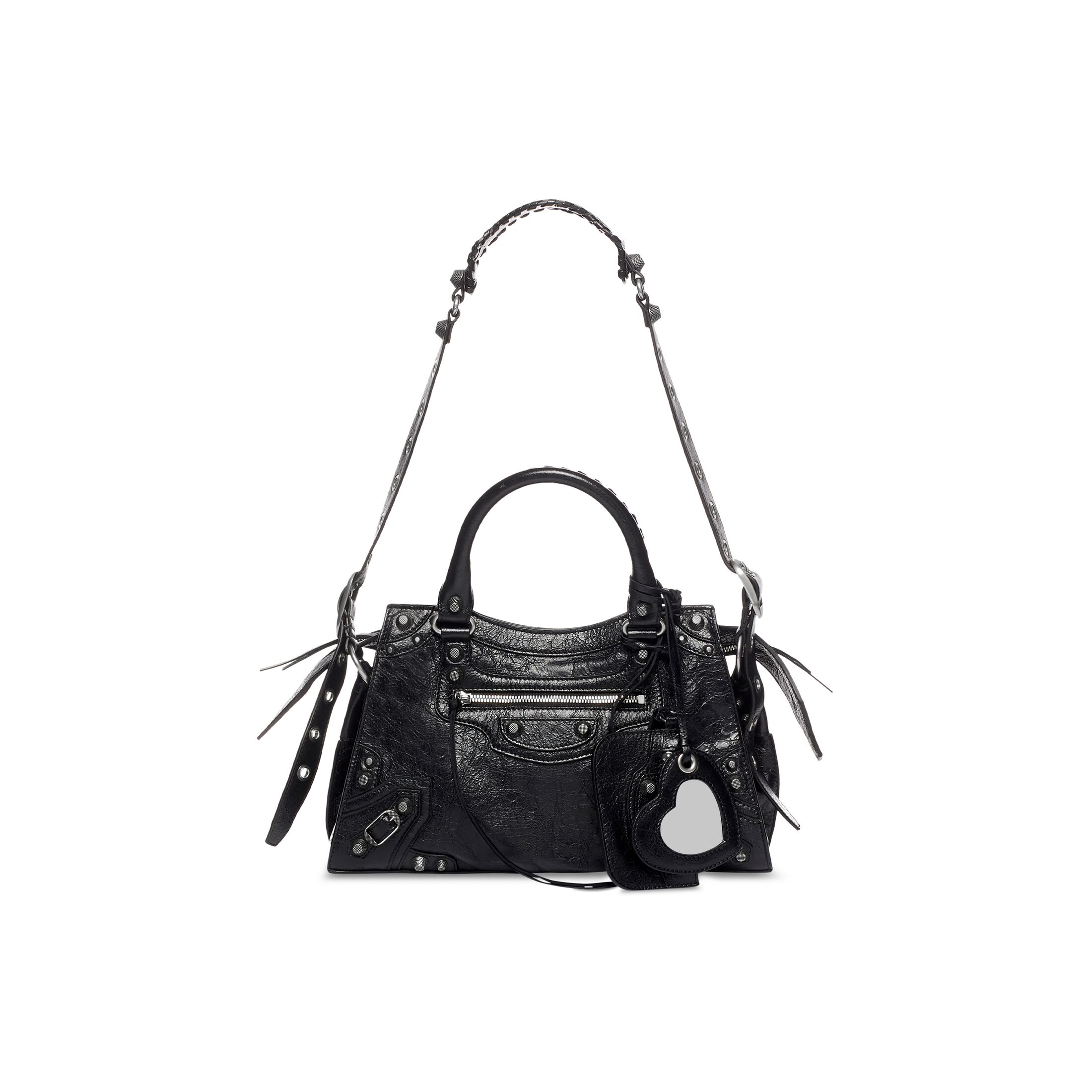 NIGO Balenciaga Men's And Women's Fashion Trend Black Metal Accessories Handbag Diagonal Hanging Bag Ngvp #nigo7924