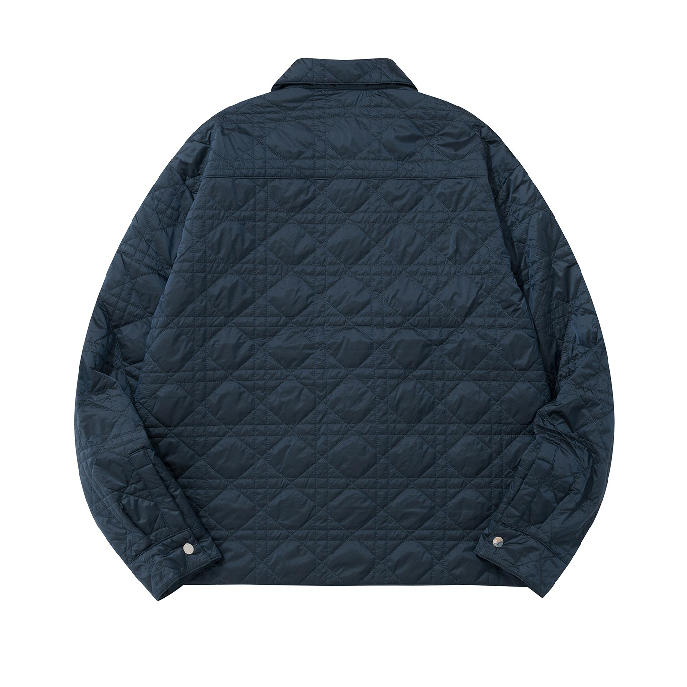NIGO Dior Men's Spring And Fall Navy Blue Lapel Single Breasted Straight Long Sleeved Jacket #nigo98586