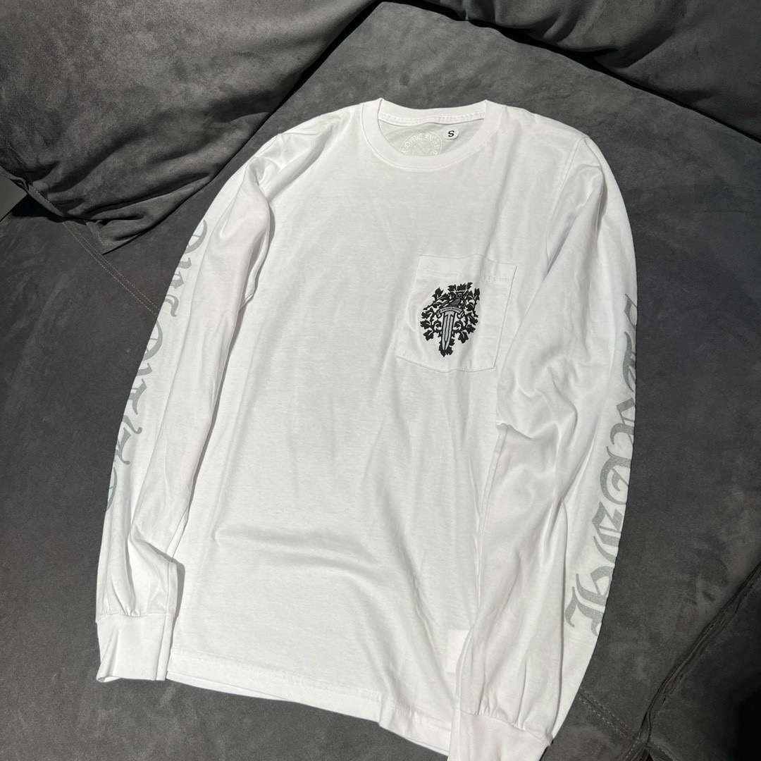 NIGO Chrome Hearts Men's and Women's Summer Colorful Cross Pattern Long Sleeve T-Shirt Pullover Sweatshirt #nigo98593