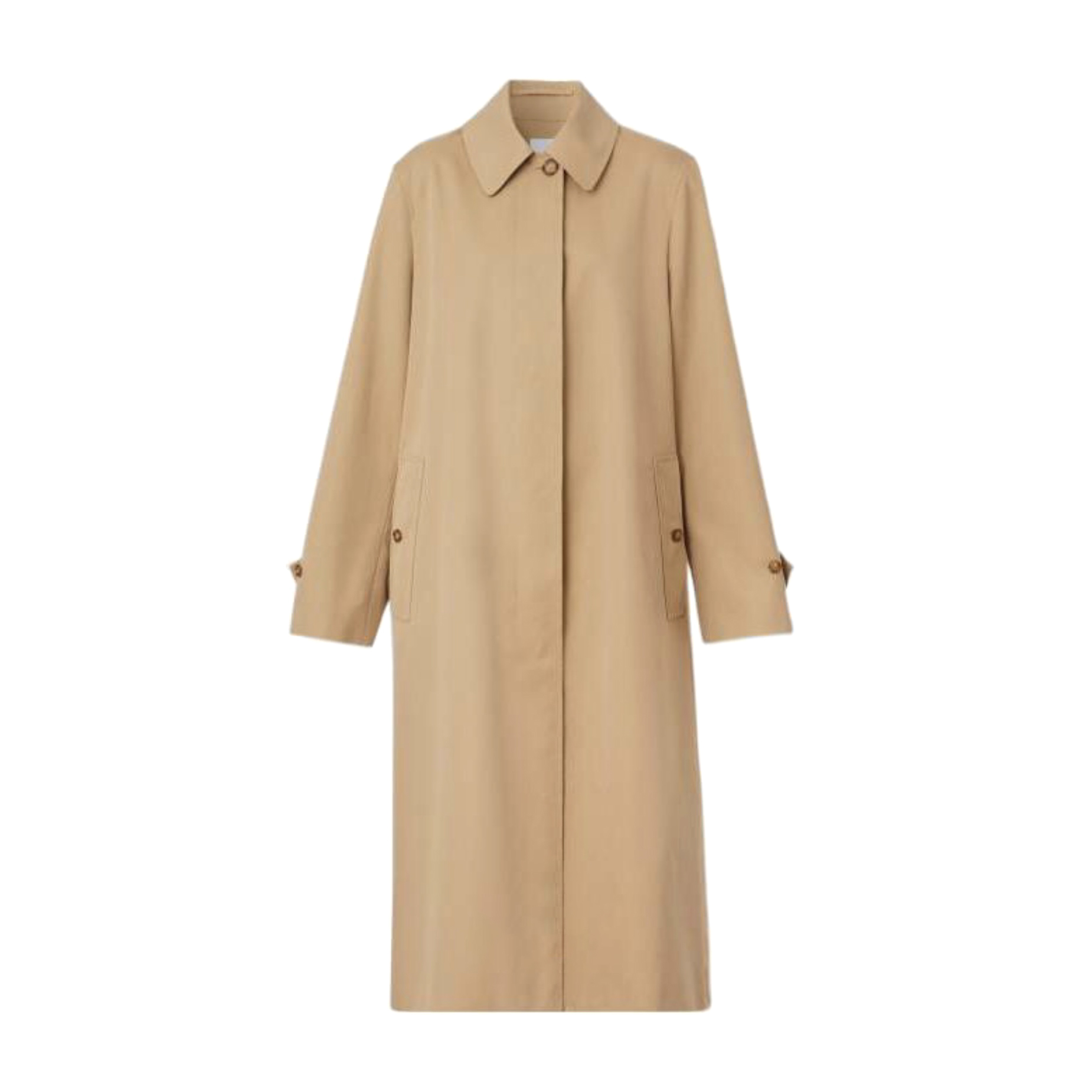 NIGO Burberry Women's Spring And Autumn Khaki Single Breasted Lapel Long Windbreaker Jacket #nigo98819